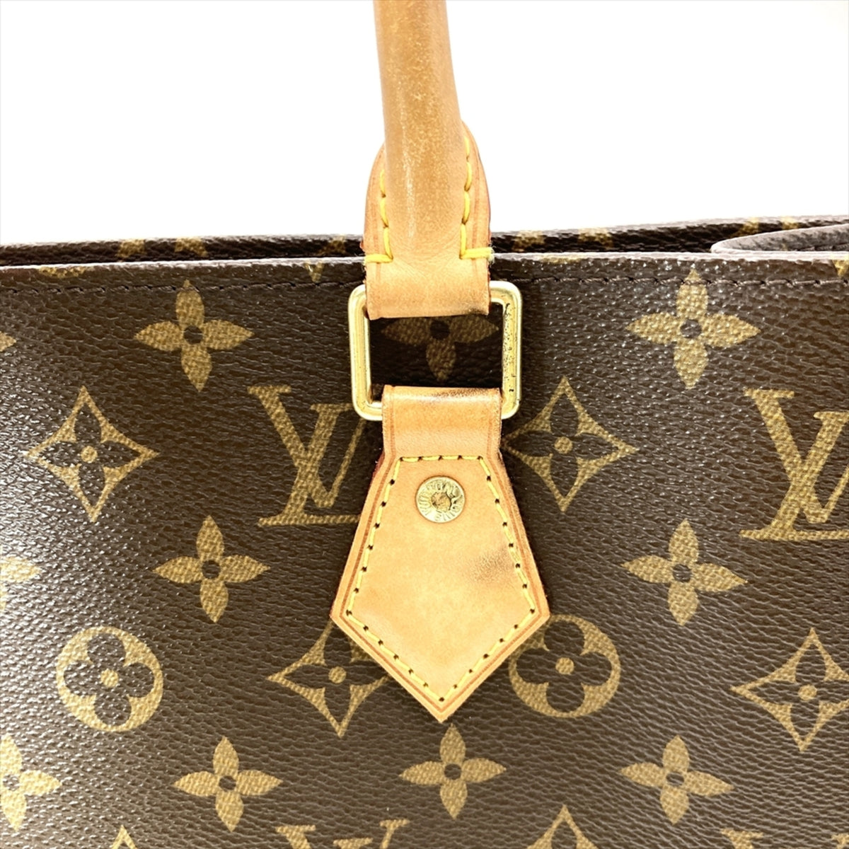 Louis Vuitton Black Blue Brown Galle Monogram Monogram Tote Bag (Pre-Owned)