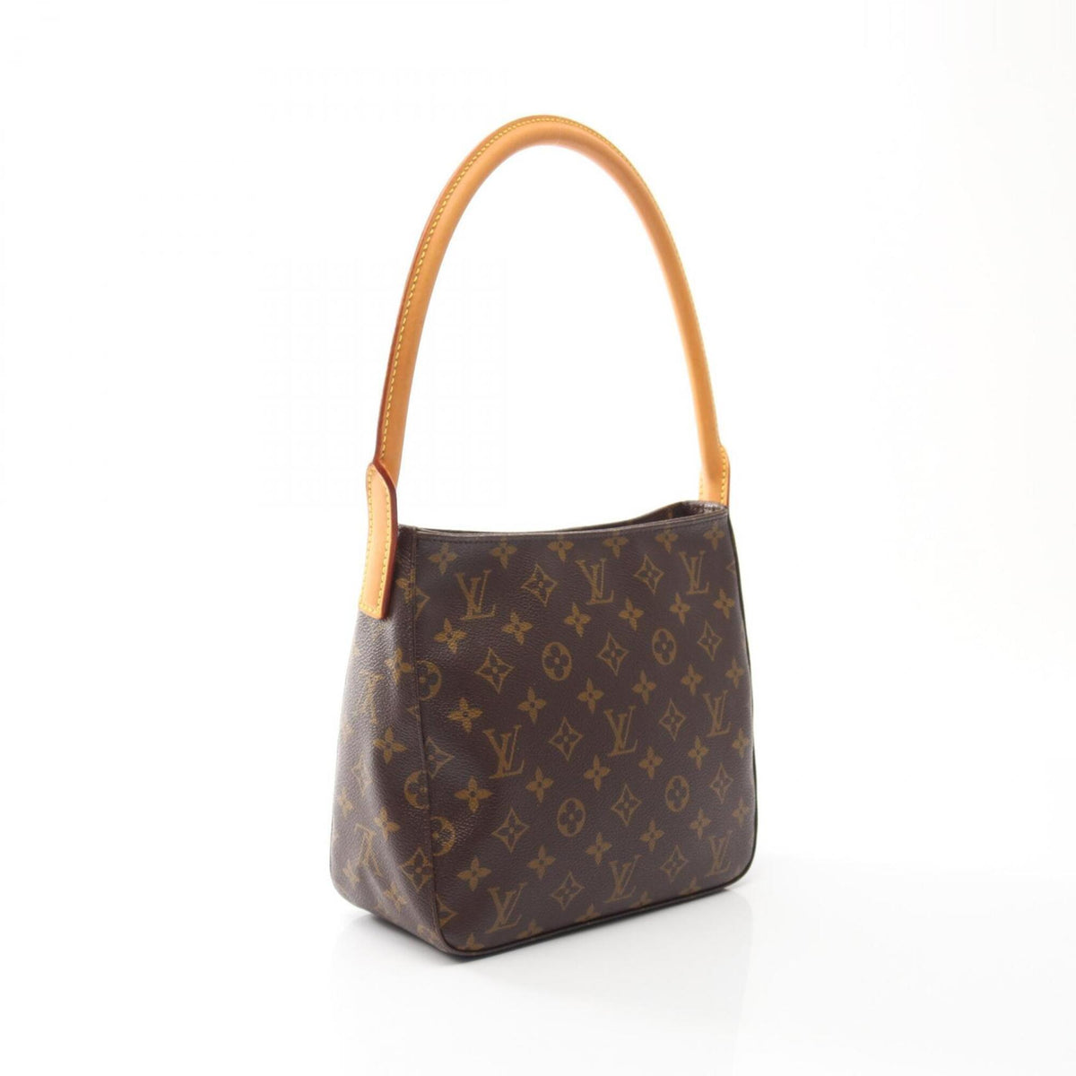 Louis Vuitton Brown Monogram Monogram Leather Handbag Shoulder Bag (Pre-Owned)