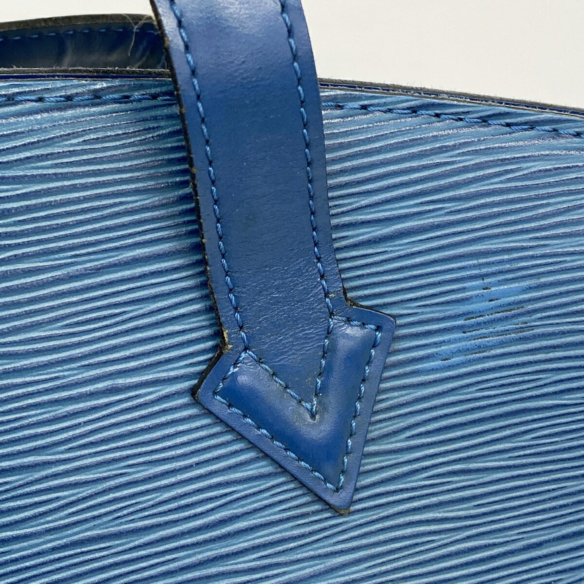 Louis Vuitton Toledo Blue Shoulder Bag (Pre-Owned)