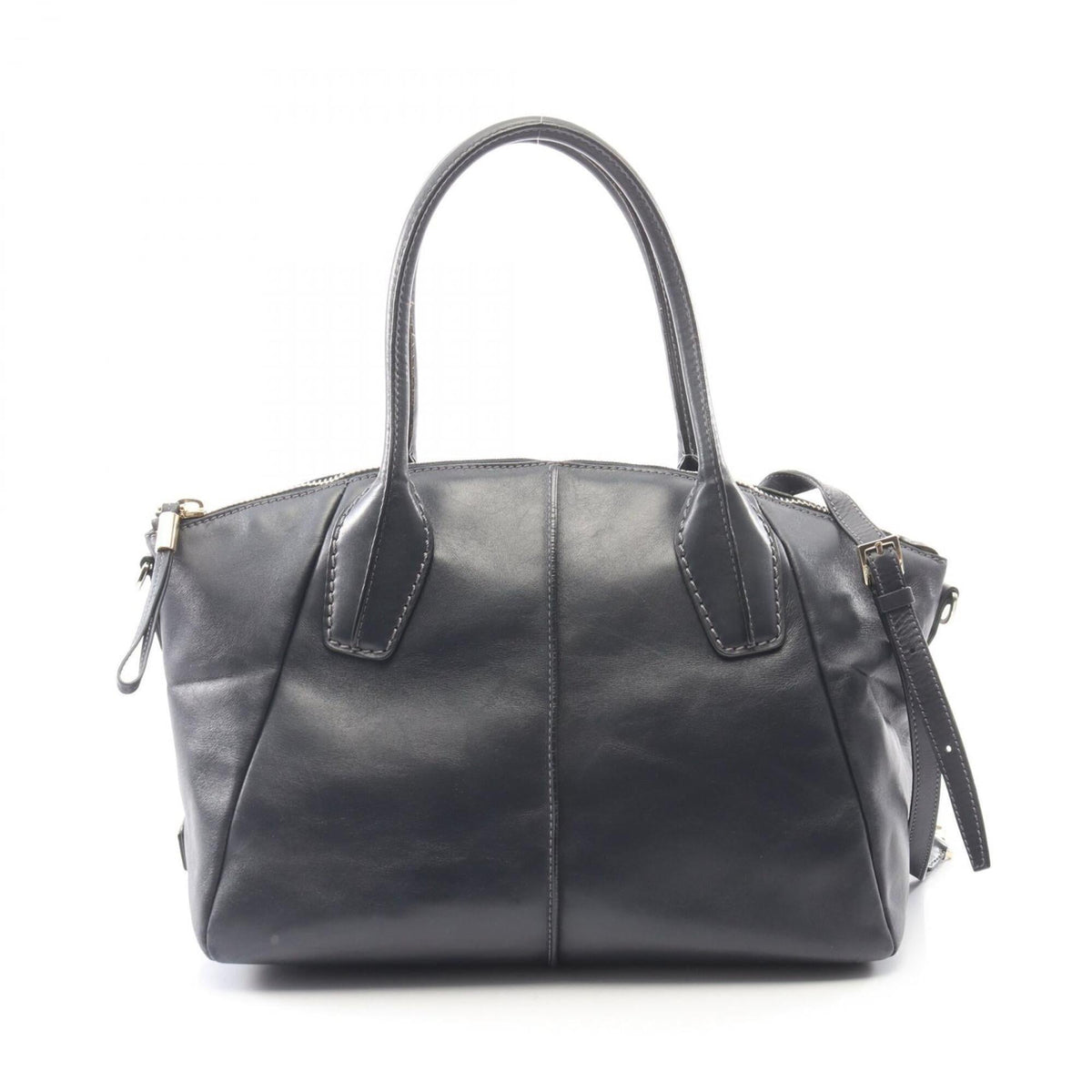 Tod's Navy Leather Handbag (Pre-Owned)