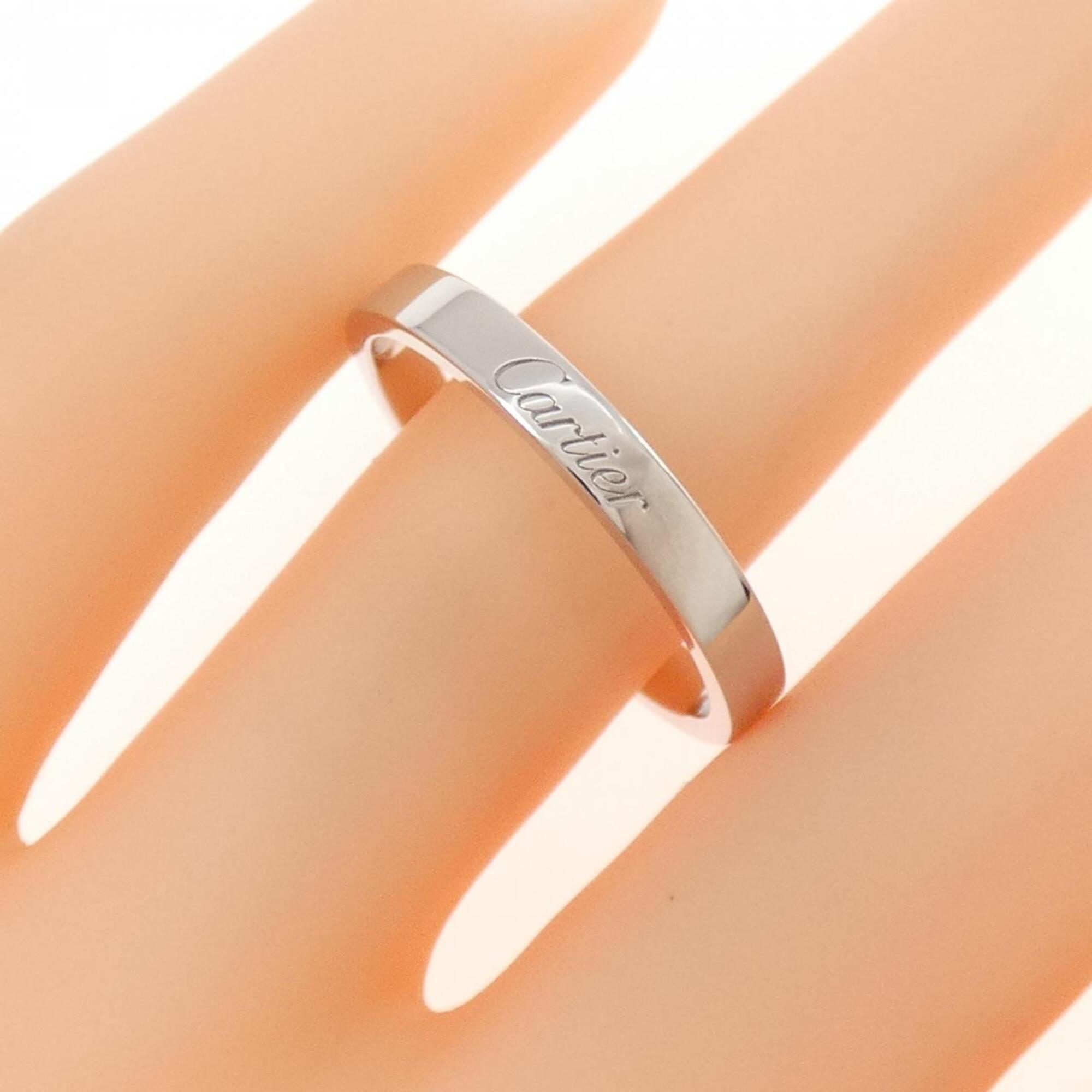 Cartier Platinum 950 Band Ring (Pre-Owned)