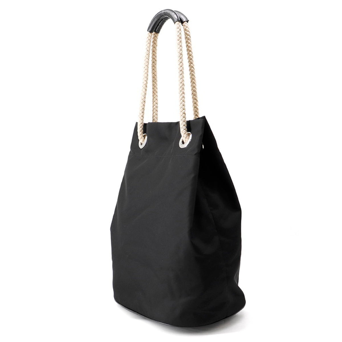 Prada Black Nylon Tote Bag (Pre-Owned)
