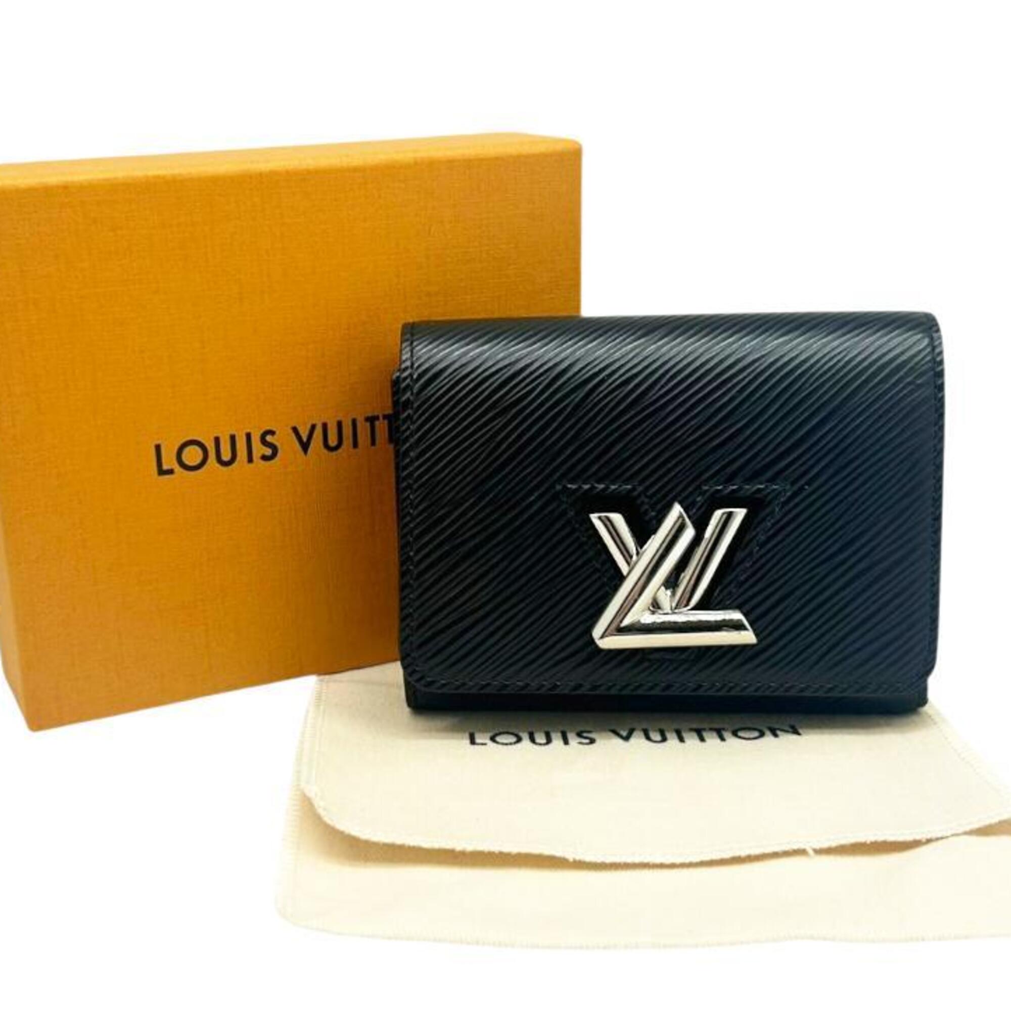 Louis Vuitton Black Epi Leather Wallet (Tri-Fold) (Pre-Owned)