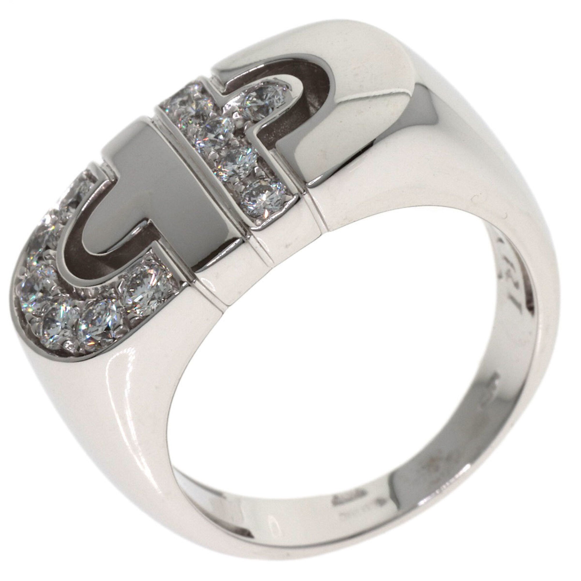 Bvlgari White Gold (18K) Band Ring (Pre-Owned)