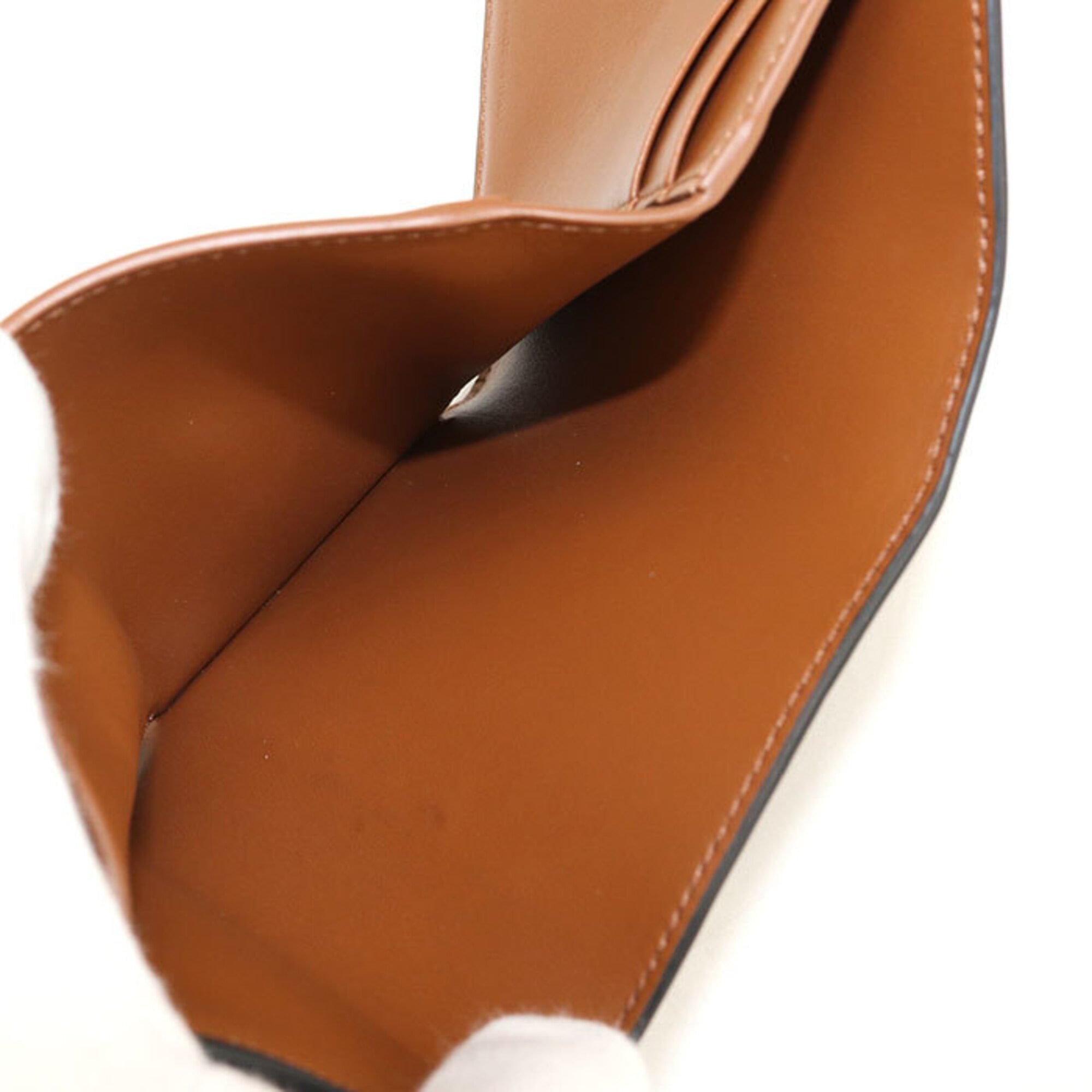 Celine Brown Pvc Wallet (Tri-Fold) (Pre-Owned)