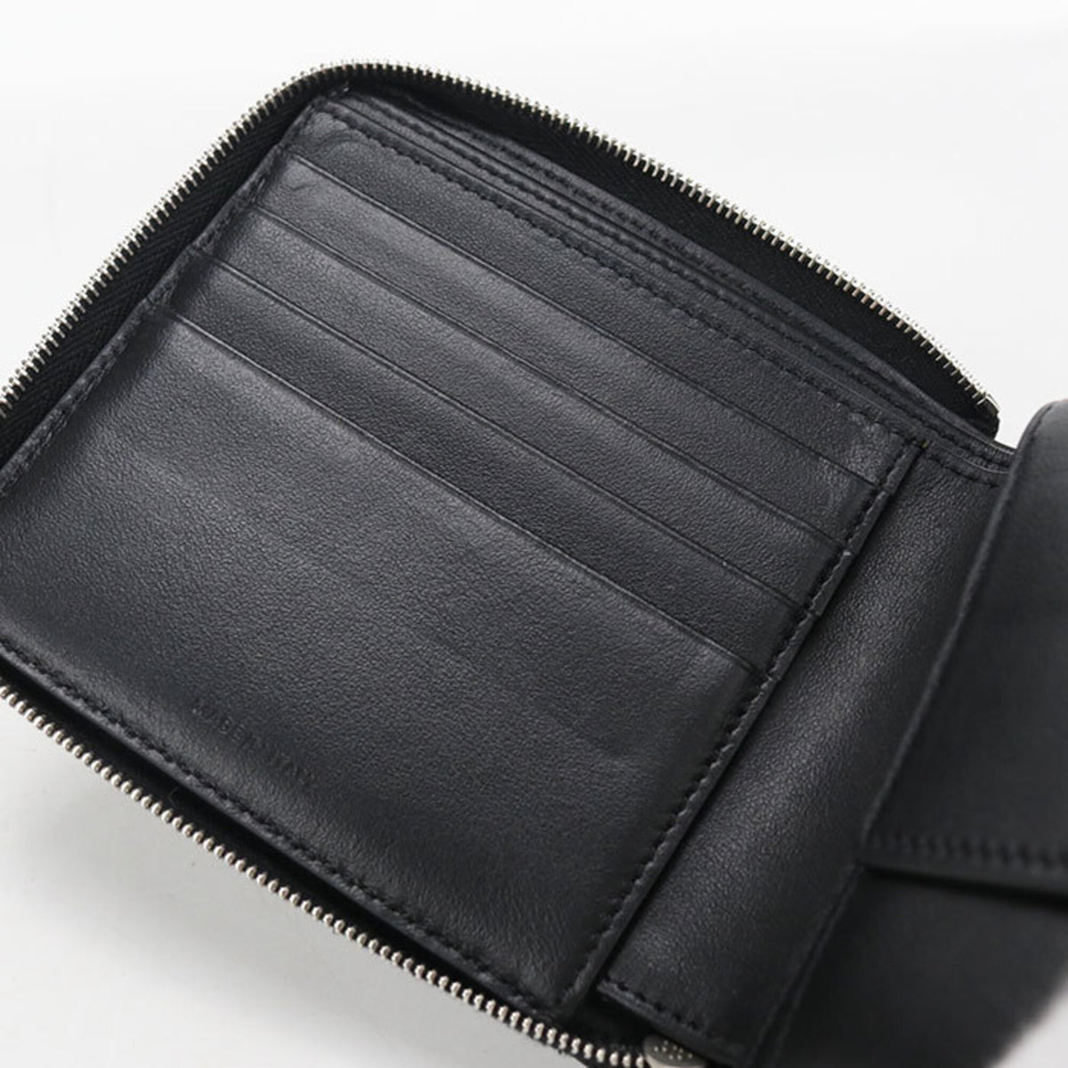Celine Black Leather Wallet (Bi-Fold) (Pre-Owned)