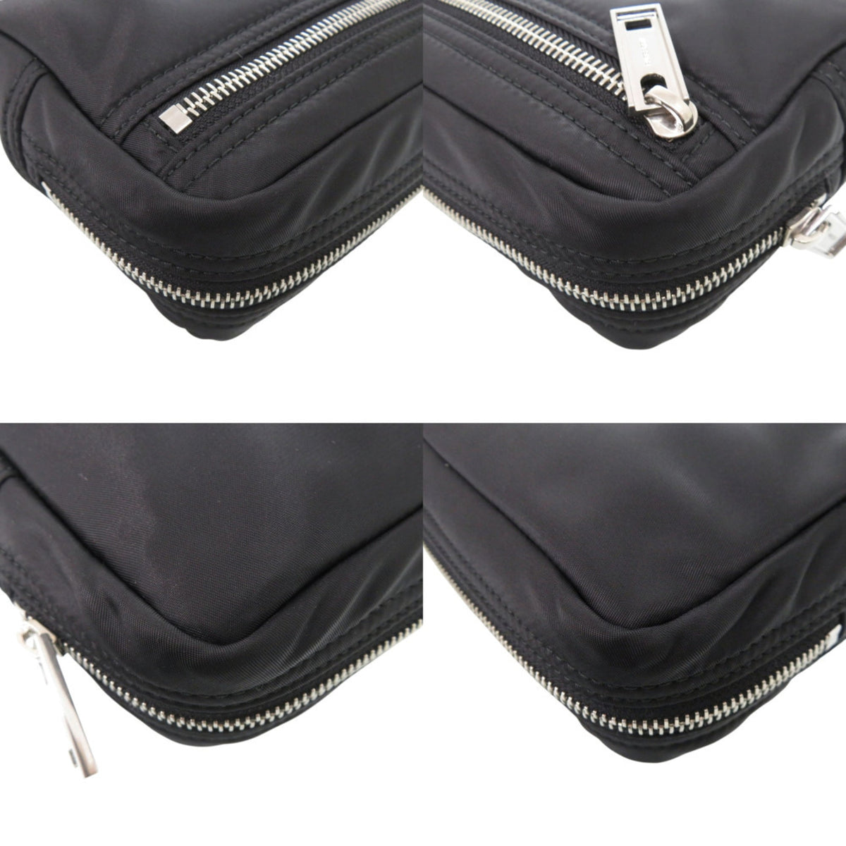 Burberry Black Nylon Handbag Pouch (Pre-Owned)