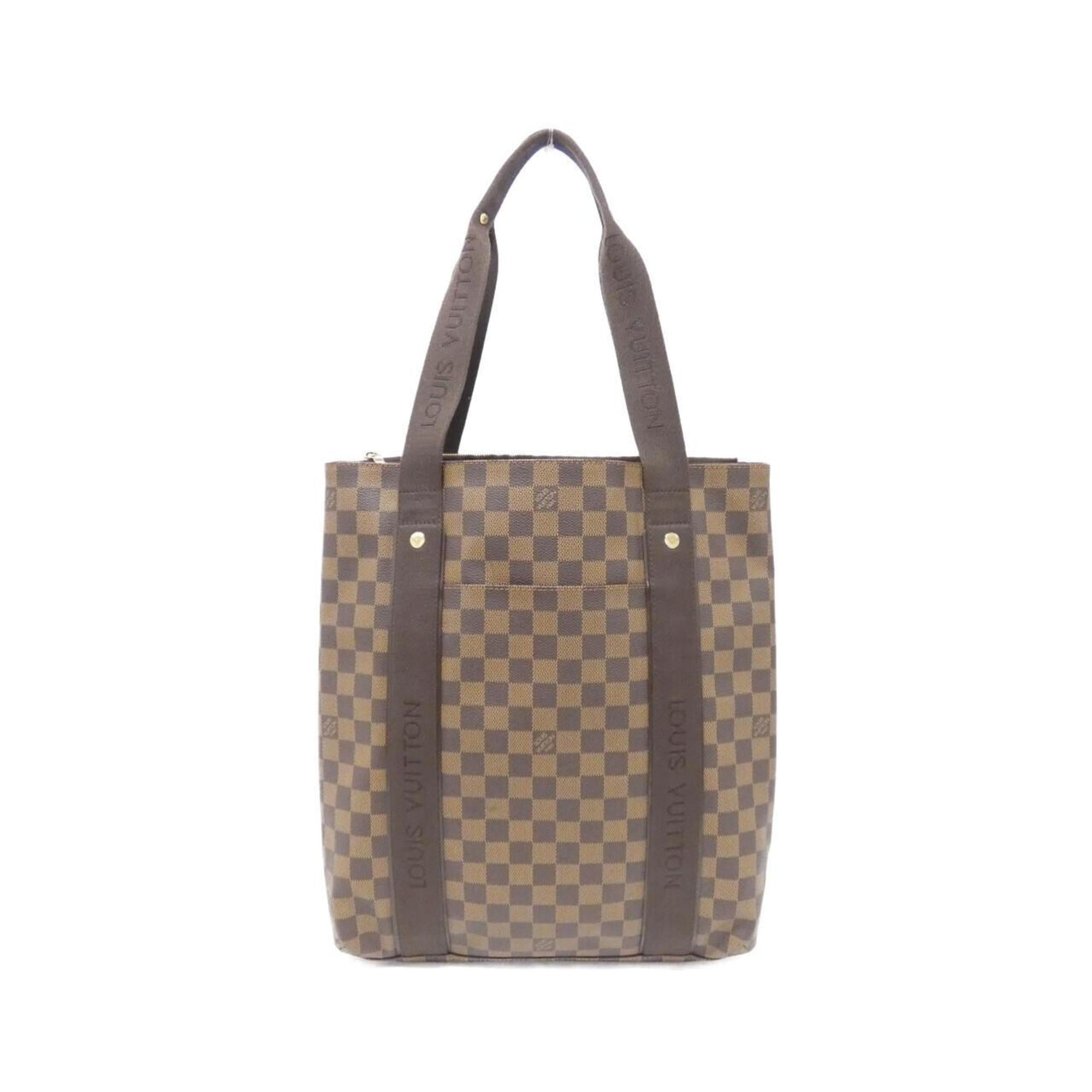 Louis Vuitton Brown Coated Canvas Handbag (Pre-Owned)