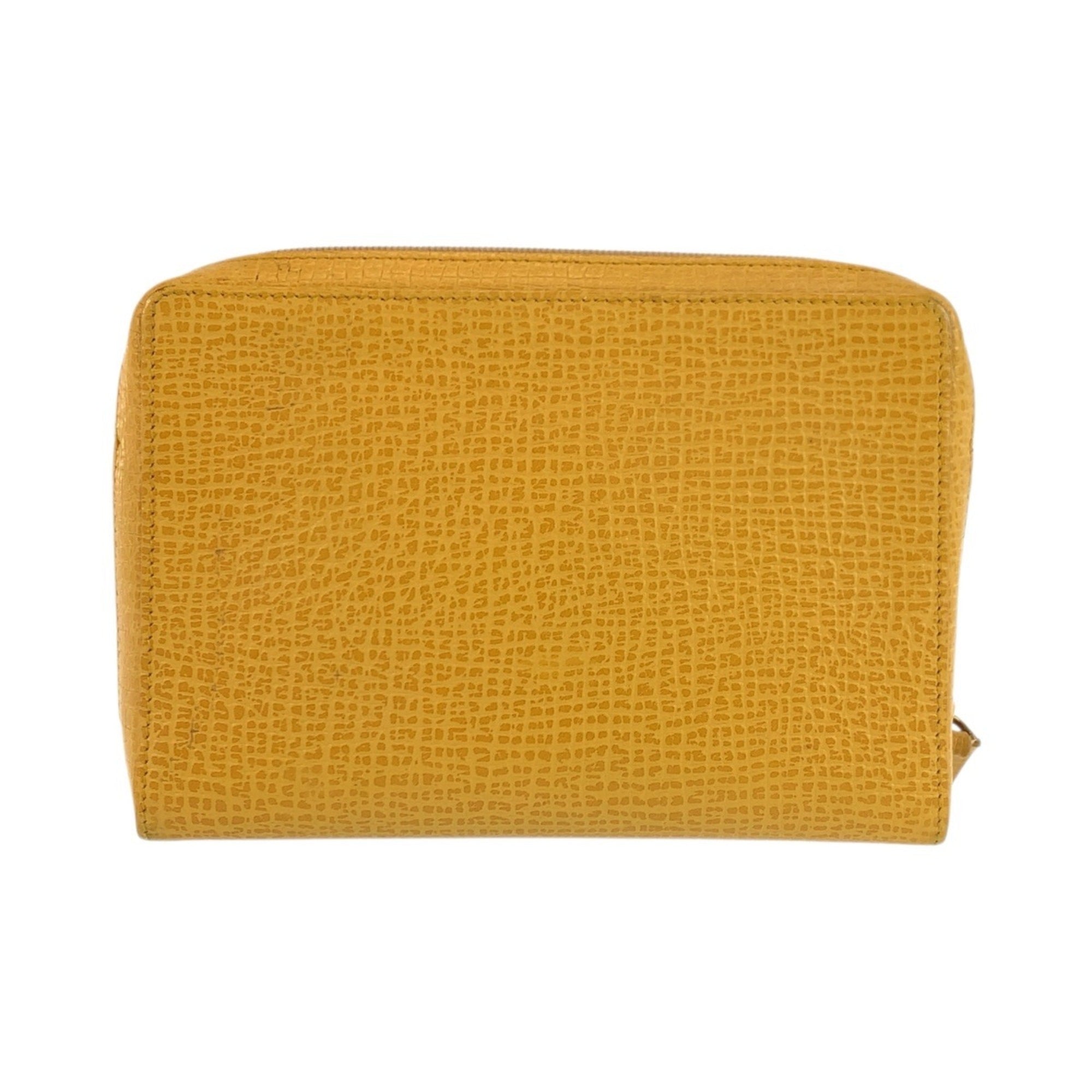 Loewe Yellow Leather Handbag Pouch (Pre-Owned)
