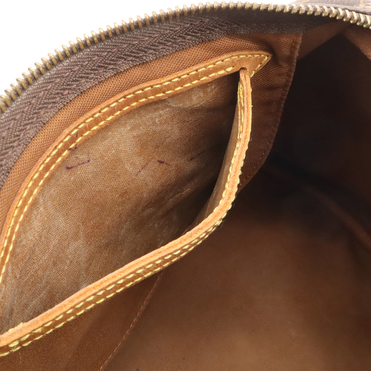 Louis Vuitton Brown Monogram Canvas Boston Bag Handbag (Pre-Owned)