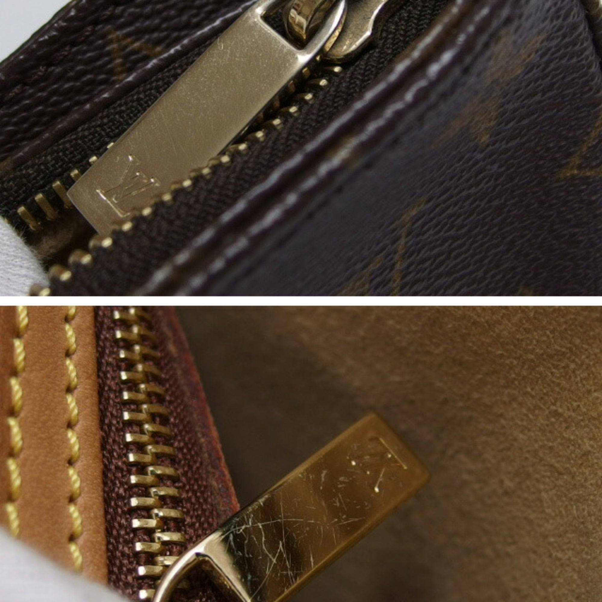 Louis Vuitton Monogram Gold Monogram Shoulder Bag (Pre-Owned)