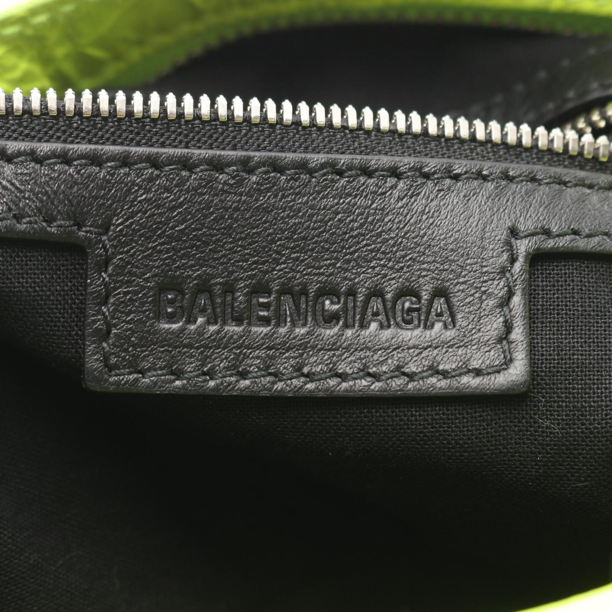 Balenciaga Green Leather Handbag (Pre-Owned)