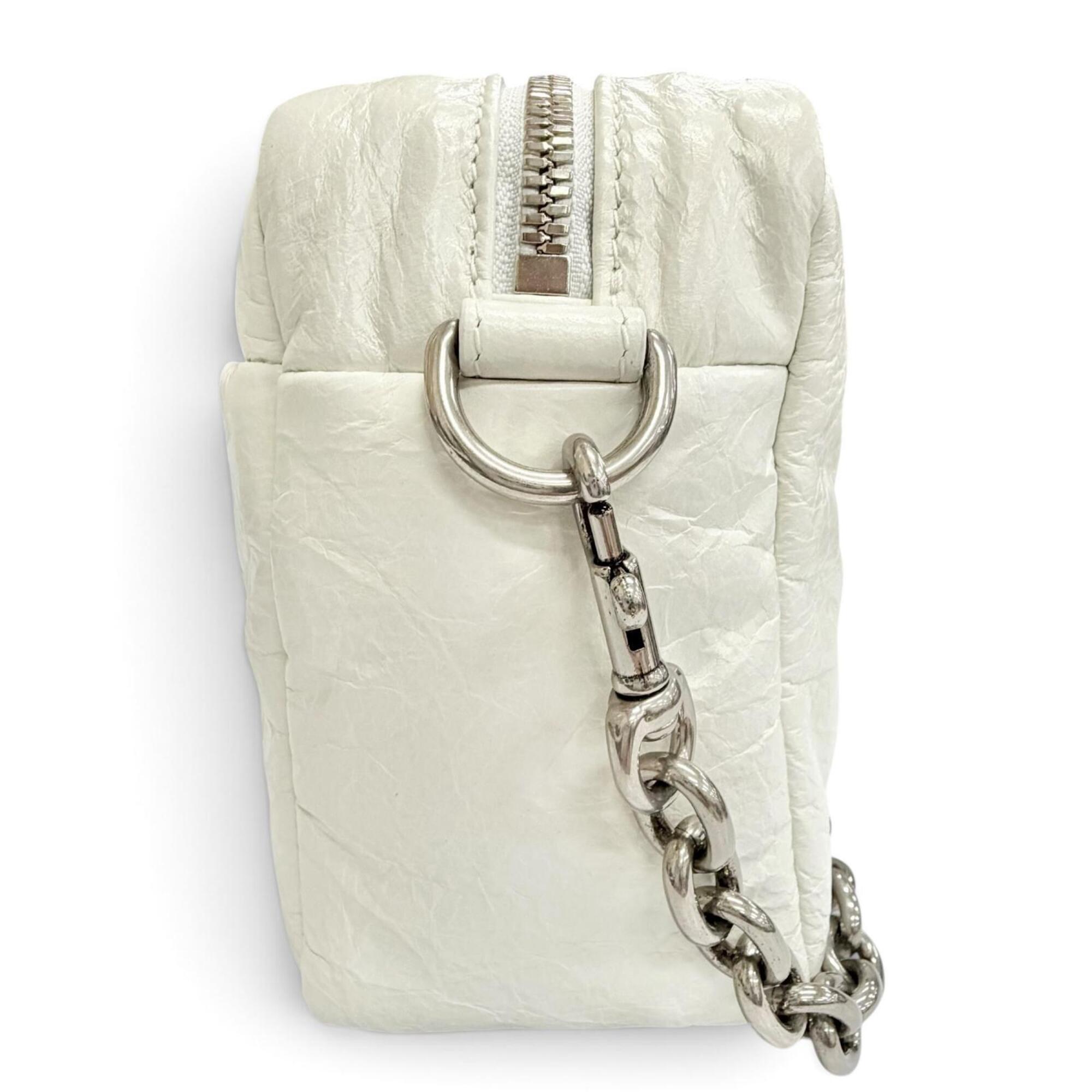 Balenciaga White Shoulder Bag (Pre-Owned)