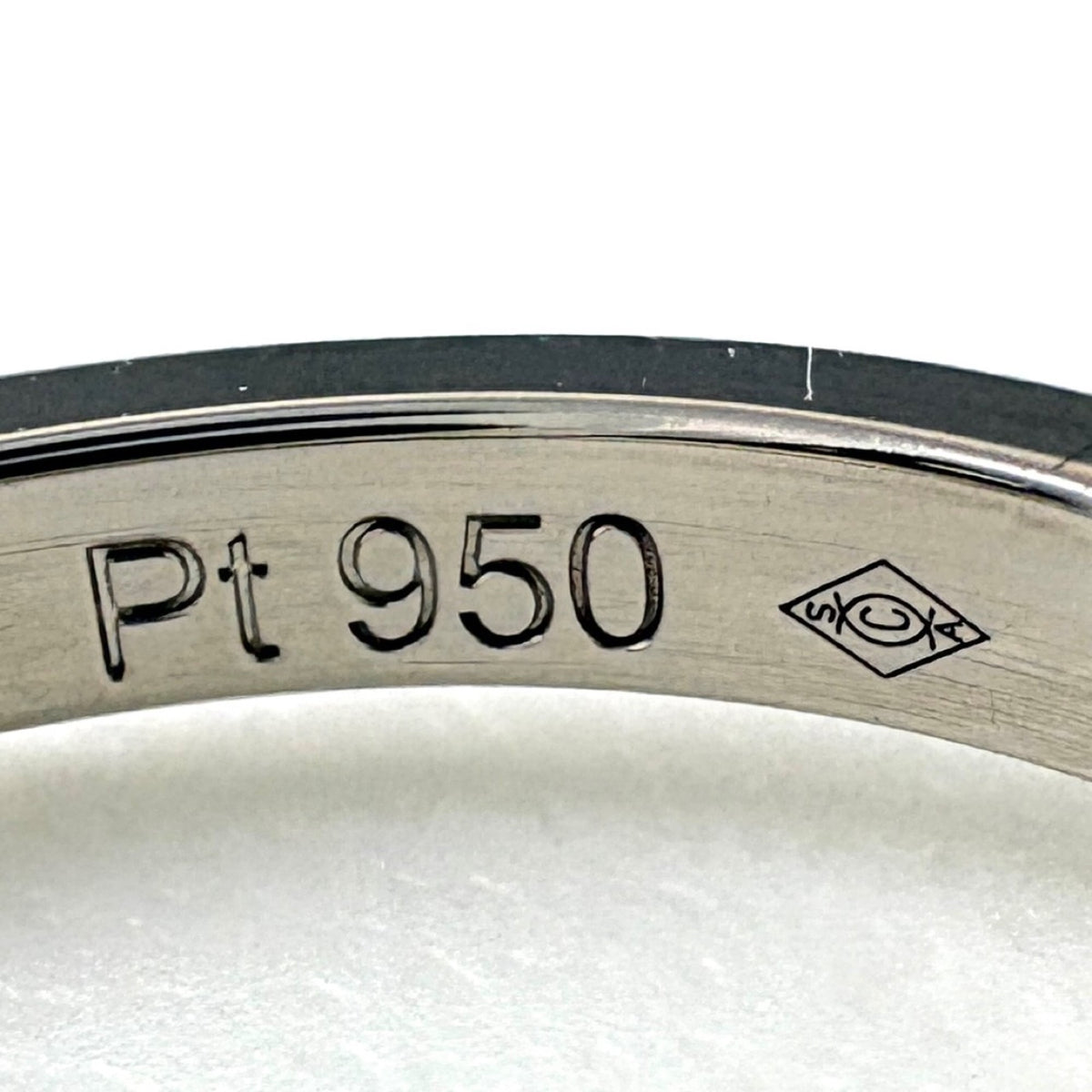 Cartier Platinum 950 Band Ring (Pre-Owned)