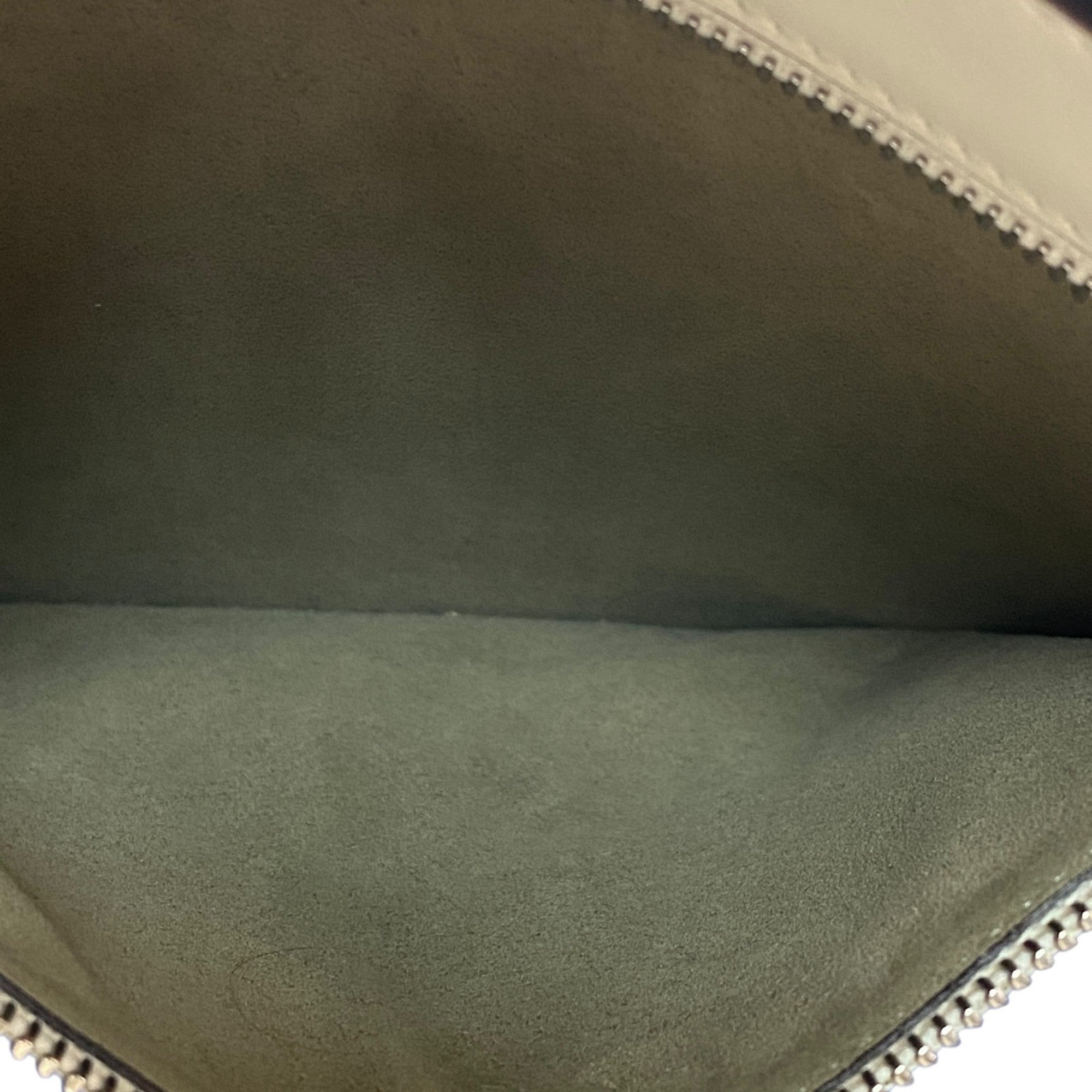 Fendi Beige Leather Shoulder Bag Tote Bag (Pre-Owned)