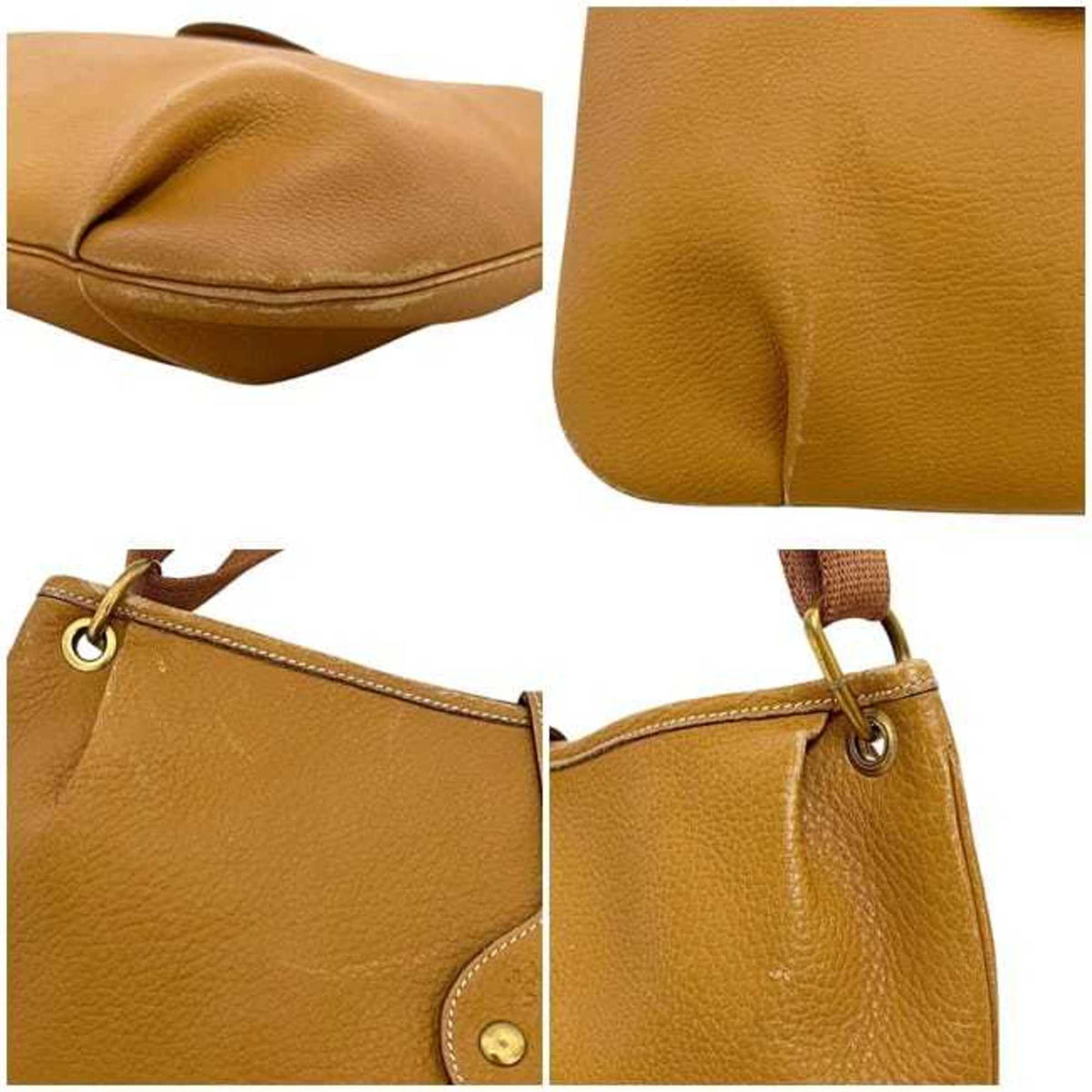 Hermes Brown Camel Leather Ardennes Leather Shoulder Bag (Pre-Owned)