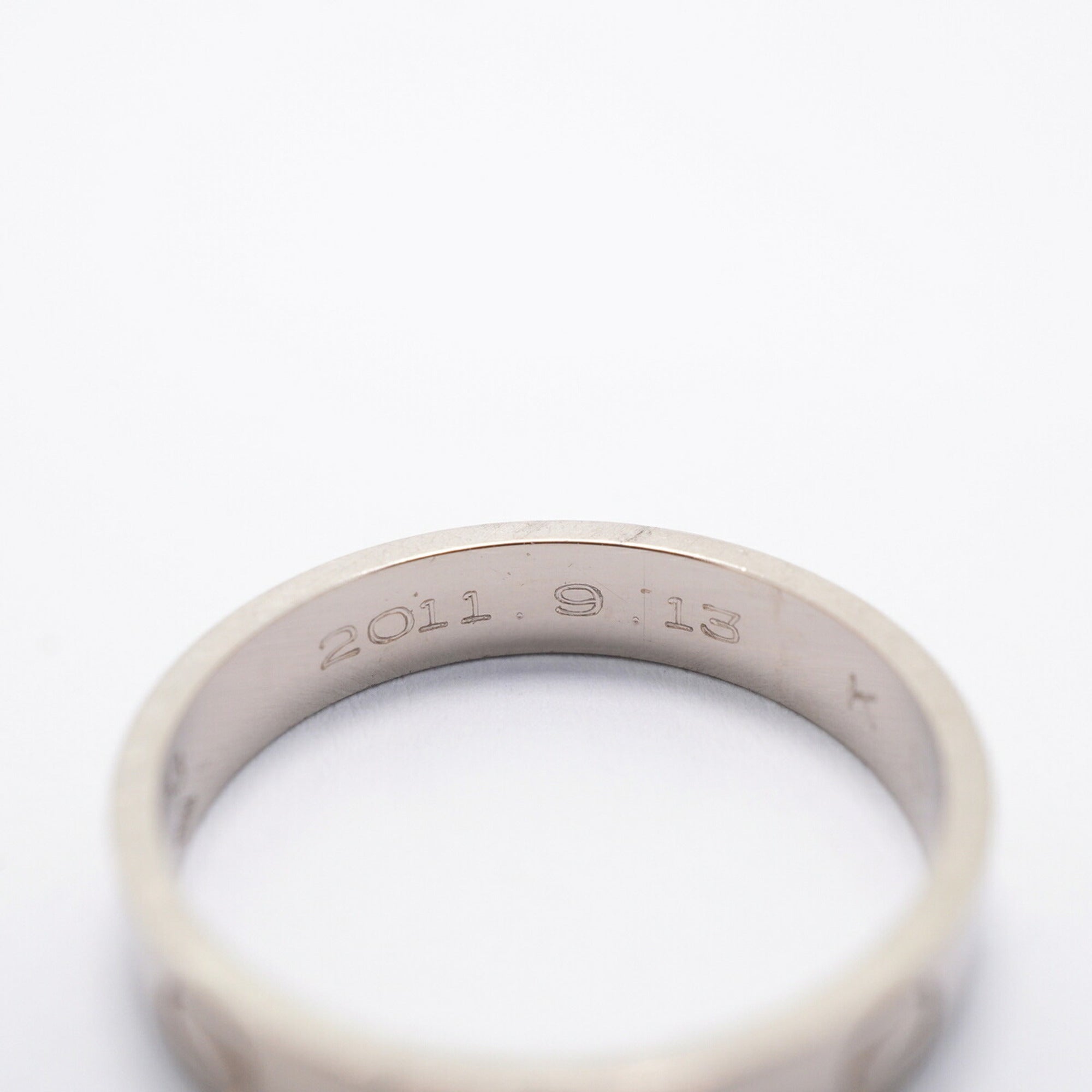 Cartier White Gold (18K) Band Ring (Pre-Owned)