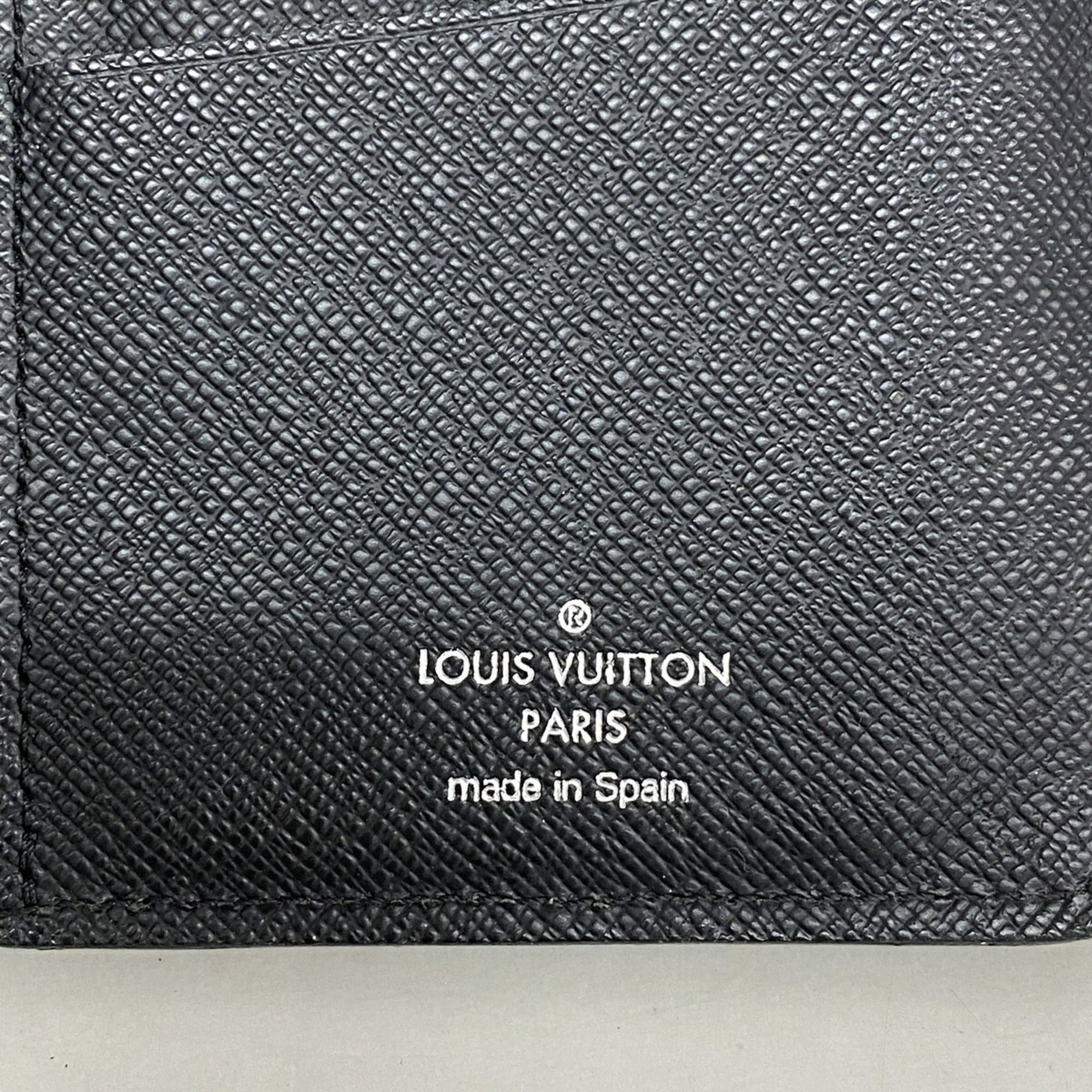 Louis Vuitton Noir Long Wallet (Bi-Fold) (Pre-Owned)