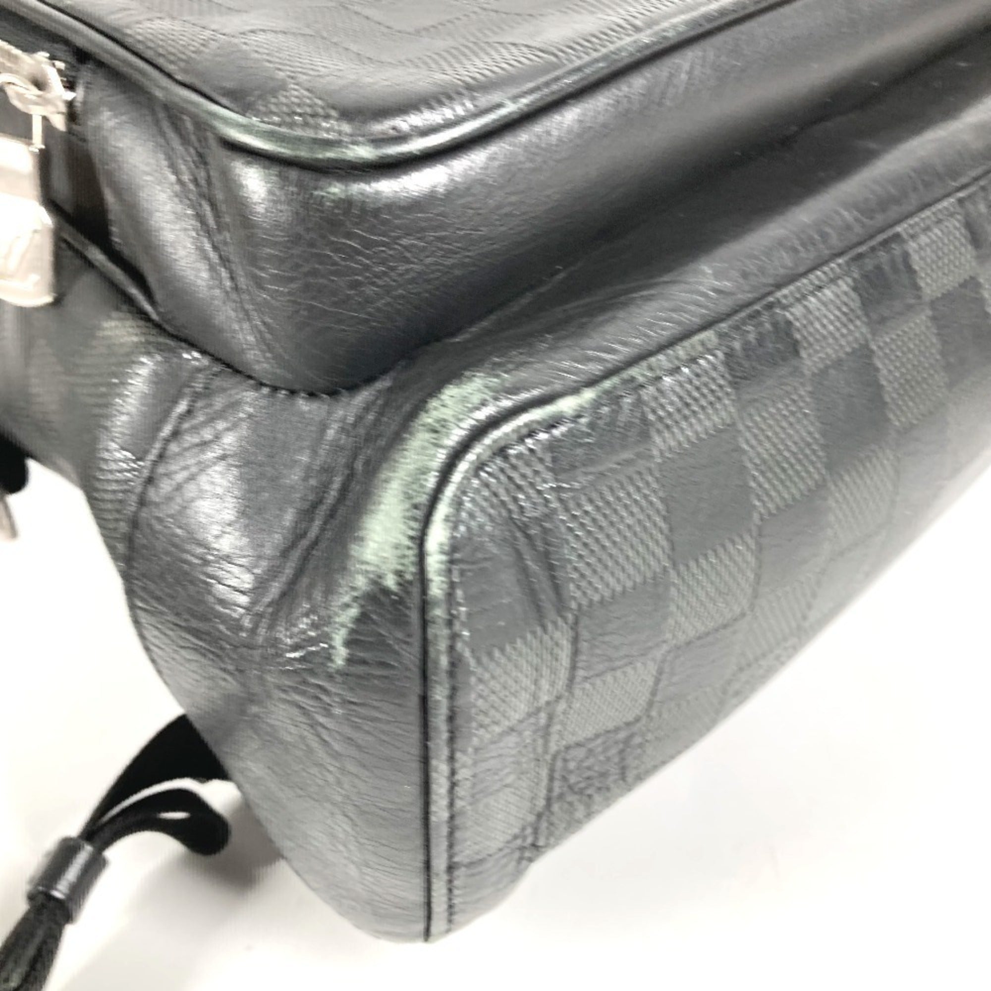 Louis Vuitton Black Damier Infini Leather Backpack (Pre-Owned)