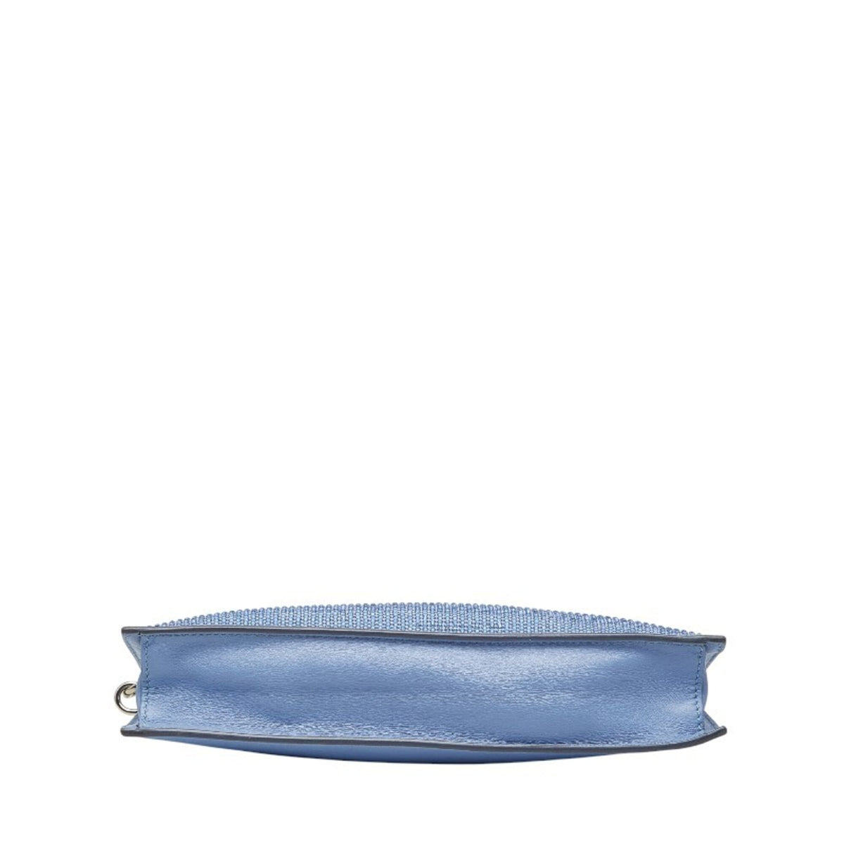 Versace Light Blue Leather Shoulder Bag (Pre-Owned)