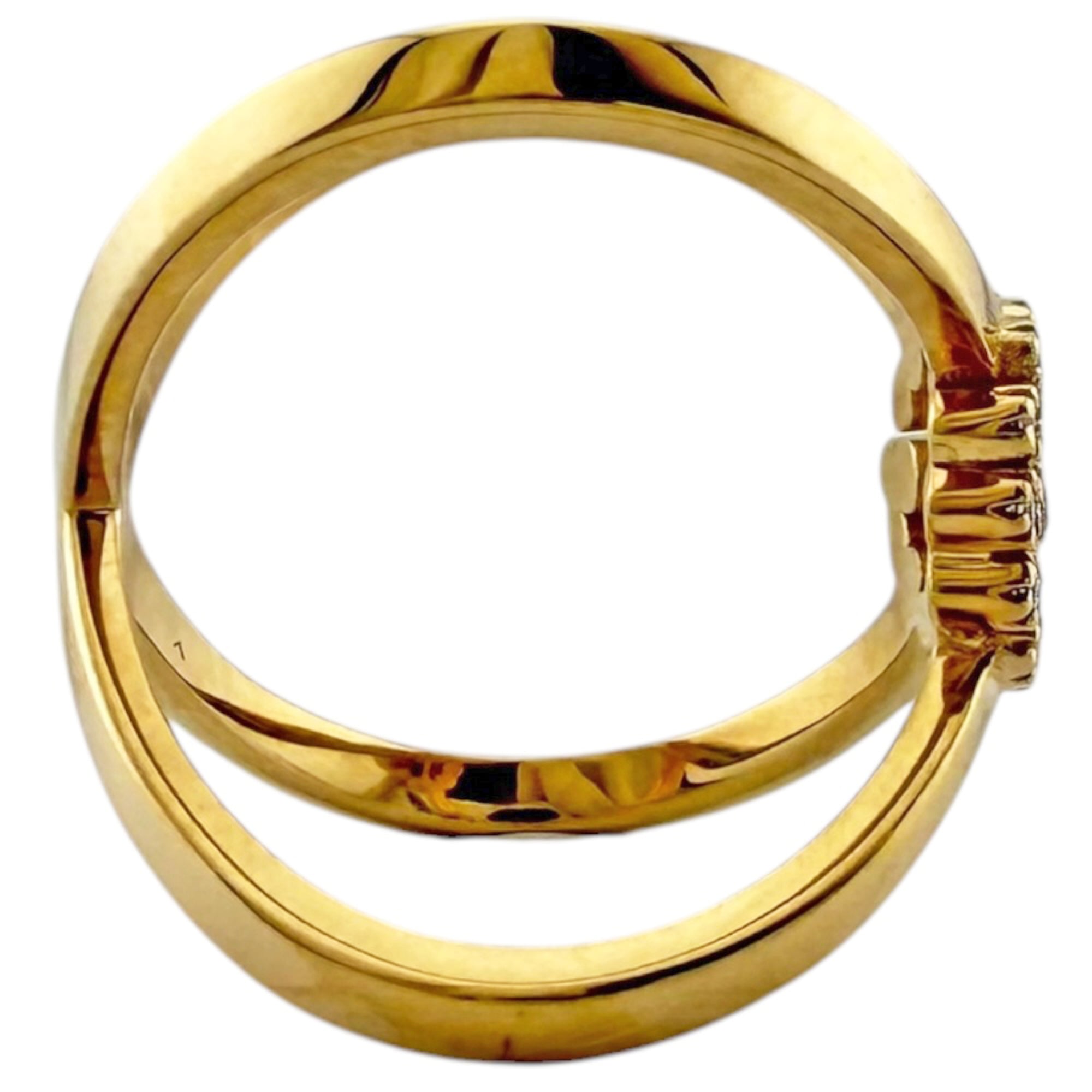 Gucci Yellow Gold Yellow Gold (18K) Band Ring (Pre-Owned)