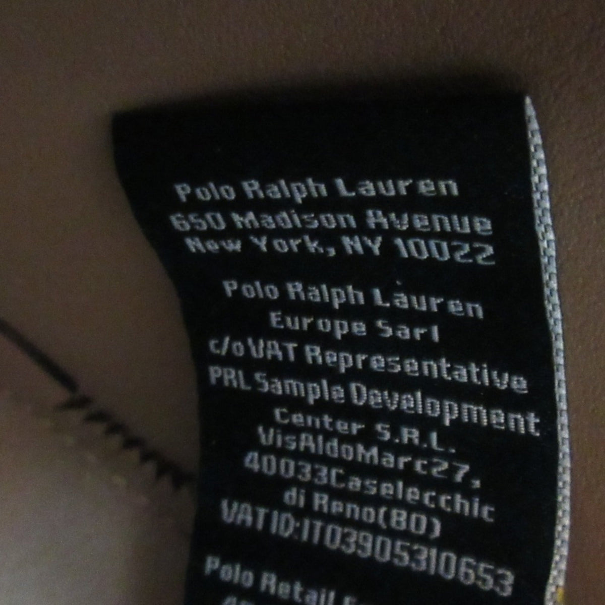 Ralph Lauren Red Color Leather Shoulder Bag (Pre-Owned)