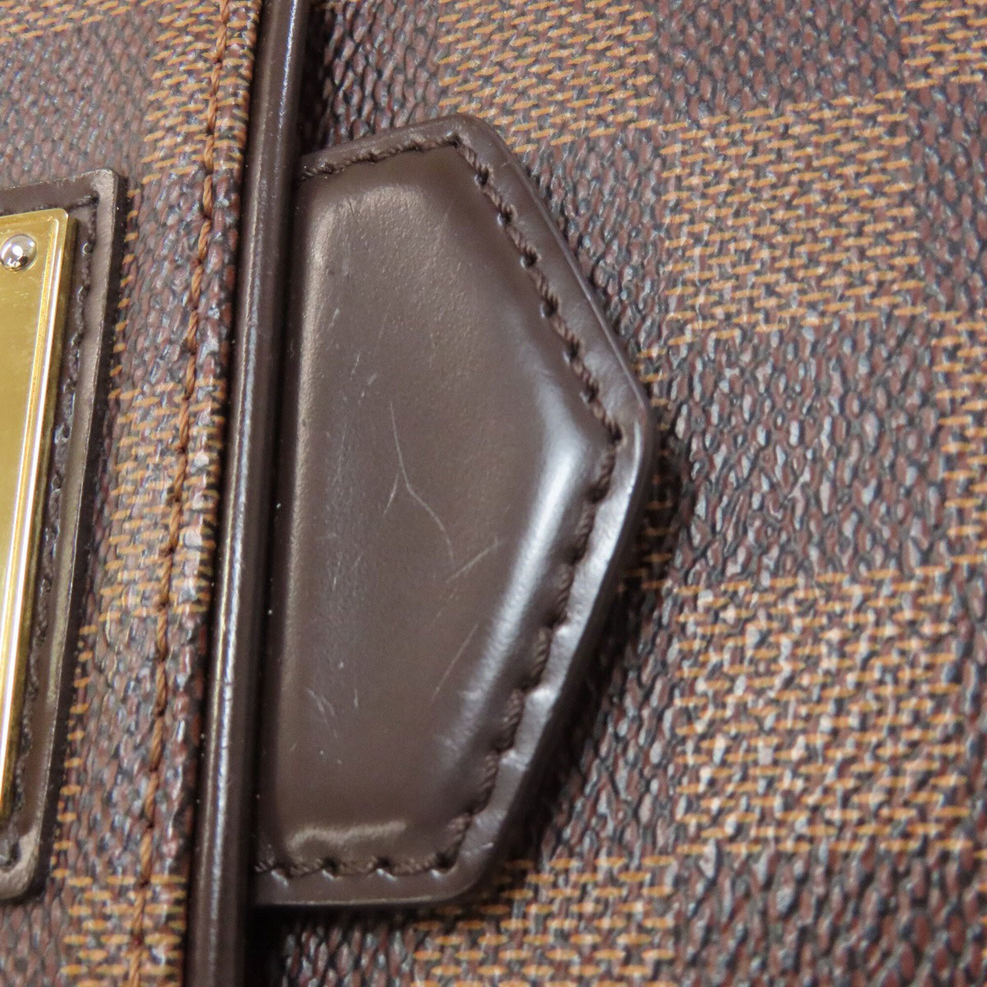 Louis Vuitton Brown Damier Canvas Ebene Damier Canvas Handbag (Pre-Owned)