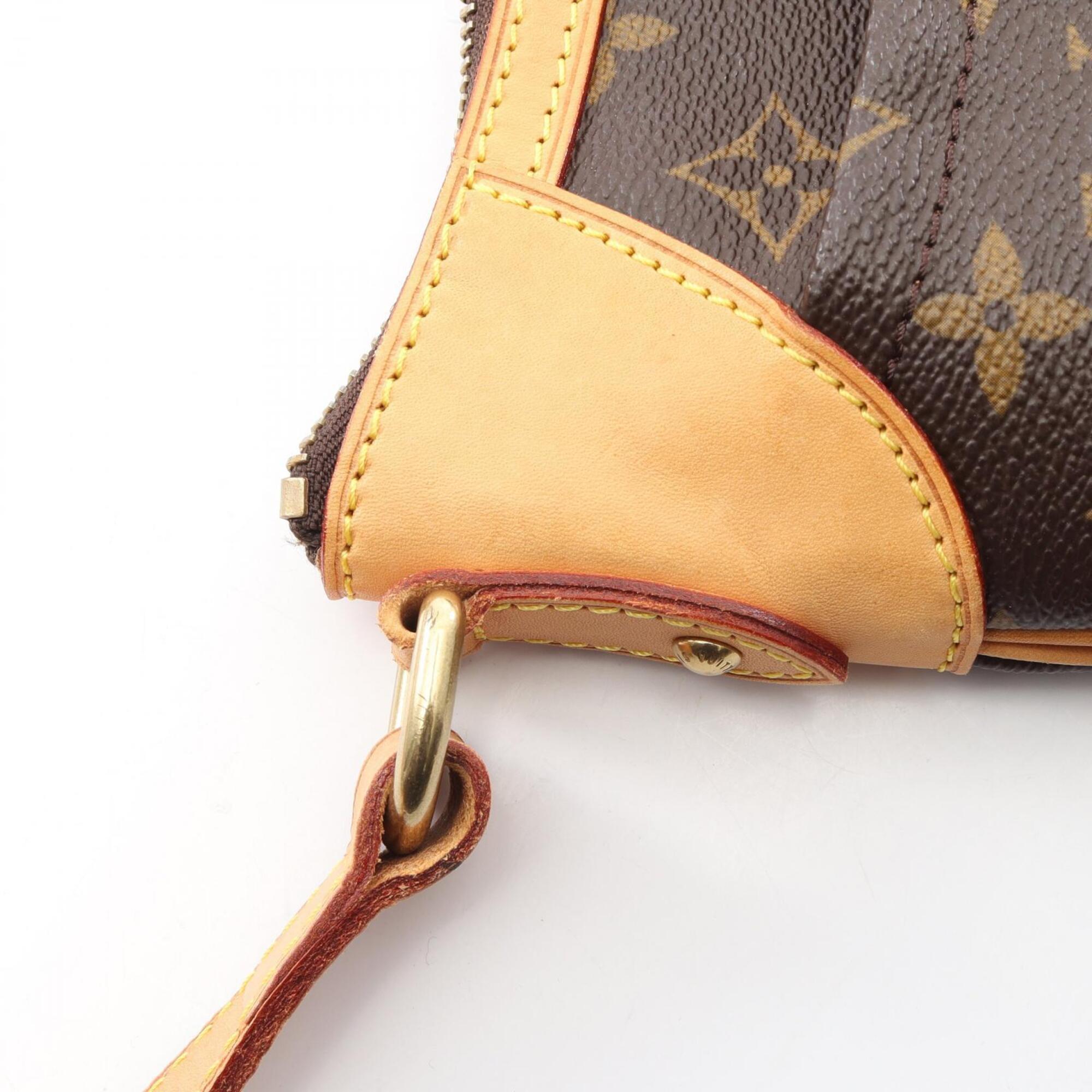 Louis Vuitton Brown Pvc Leather Handbag Shoulder Bag (Pre-Owned)