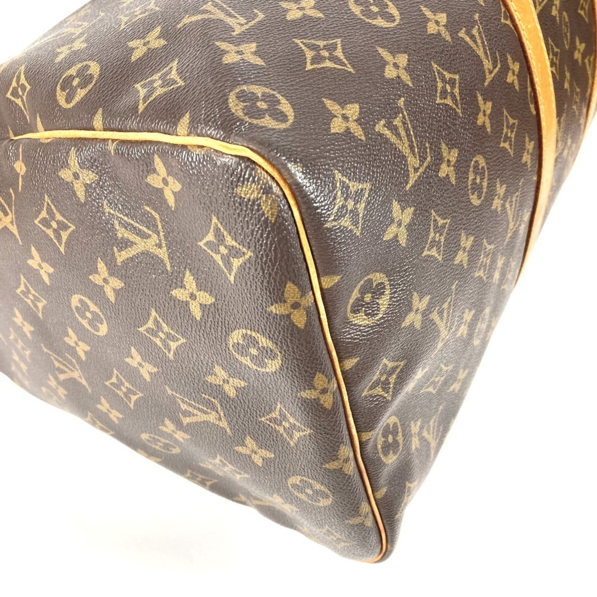Louis Vuitton Monogram Brown Monogram Boston Bag Handbag (Pre-Owned)