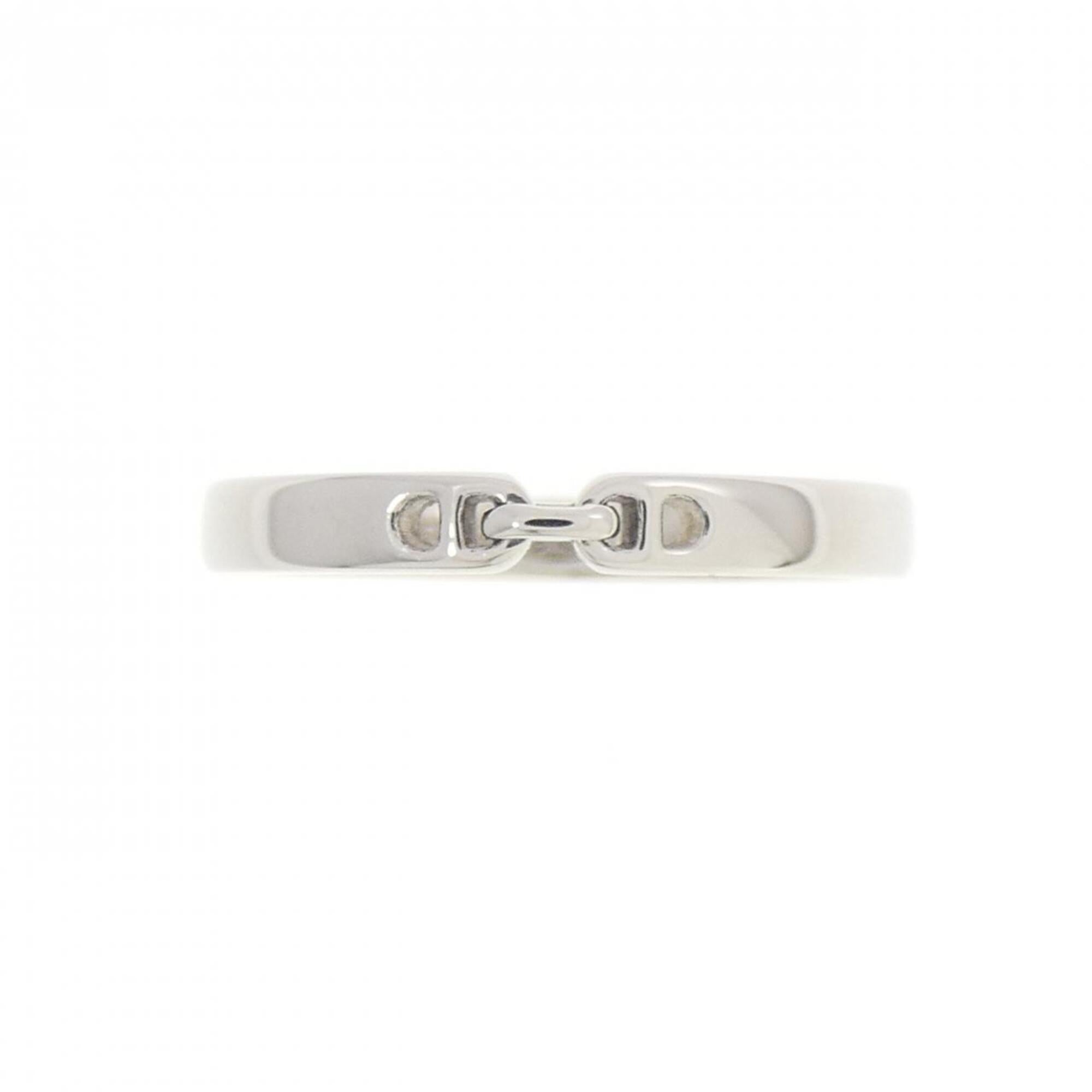 Hermes Platinum 950 Band Ring (Pre-Owned)