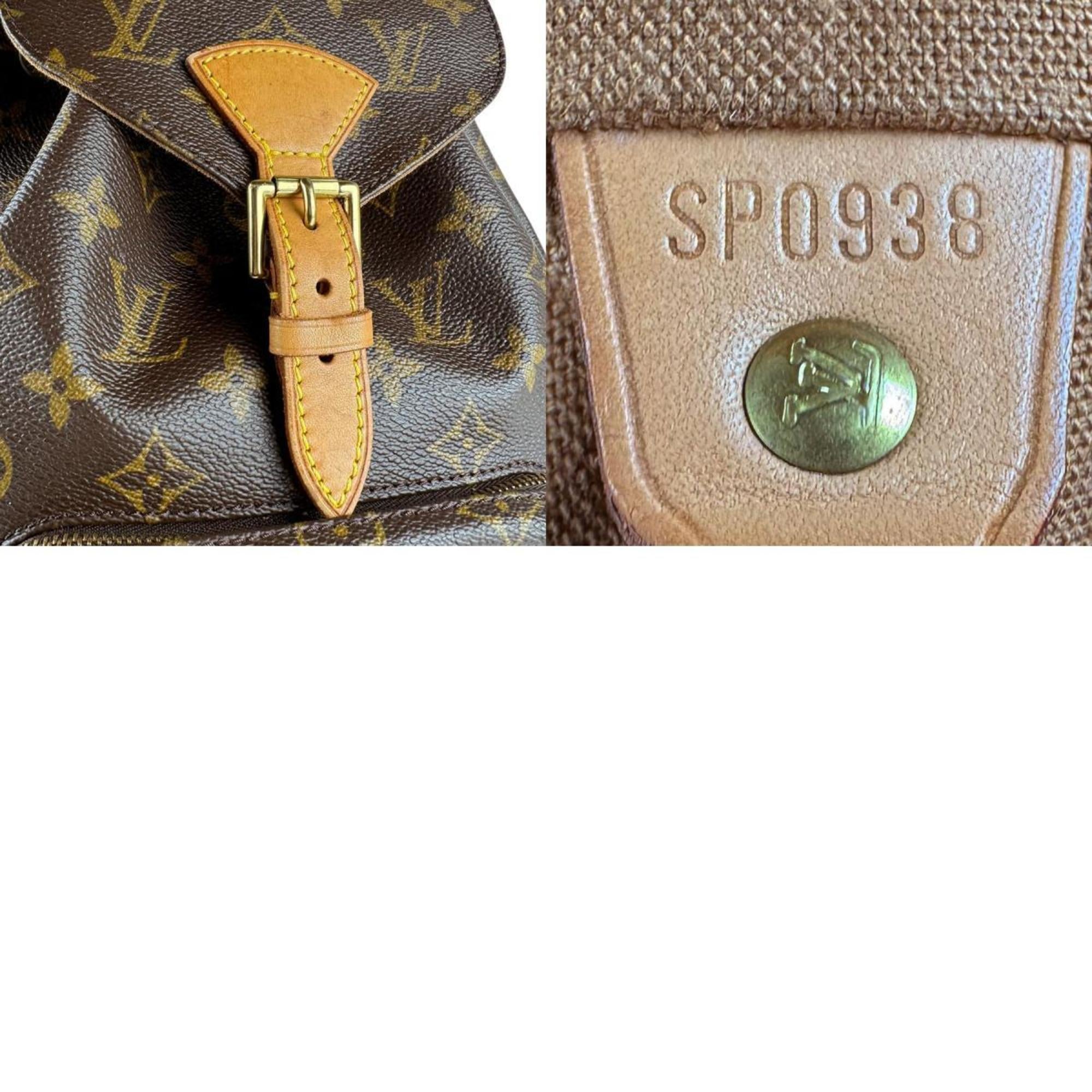 Louis Vuitton Brown Monogram Backpack (Pre-Owned)