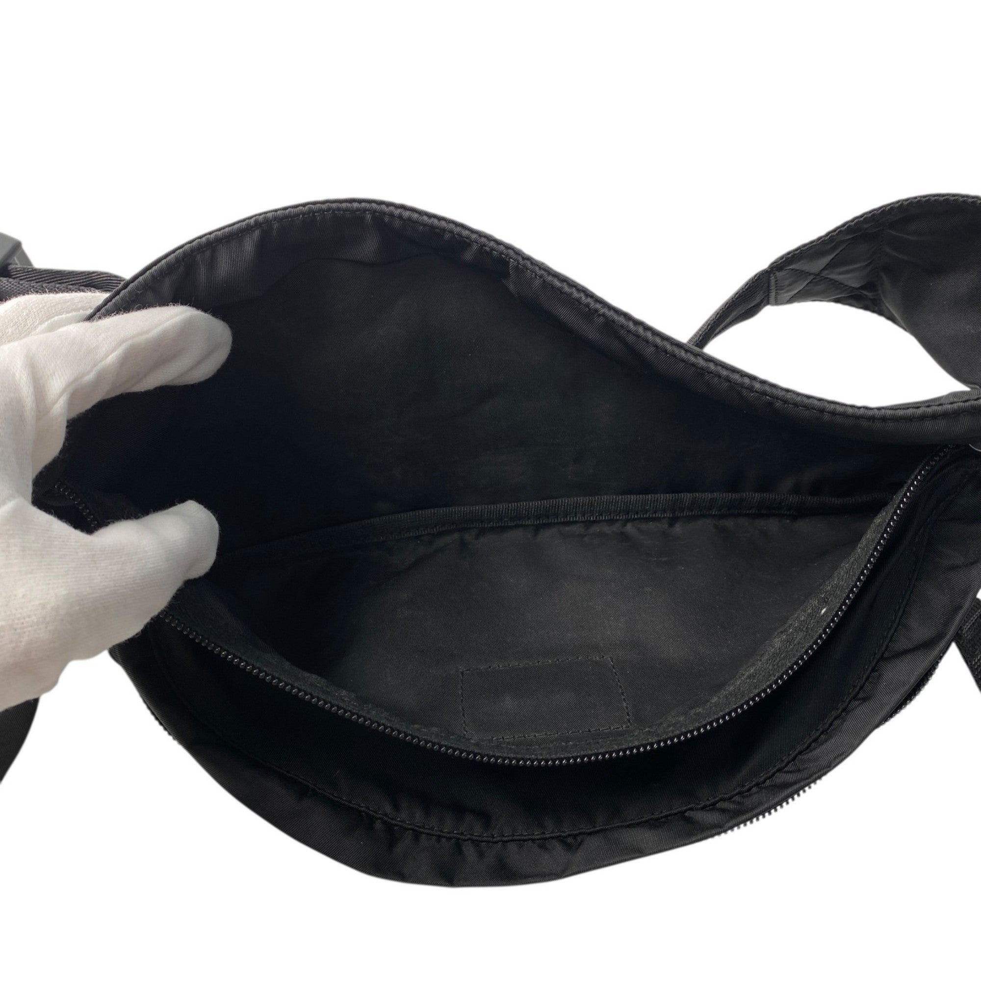 Prada Black Nylon Sling Bag (Pre-Owned)