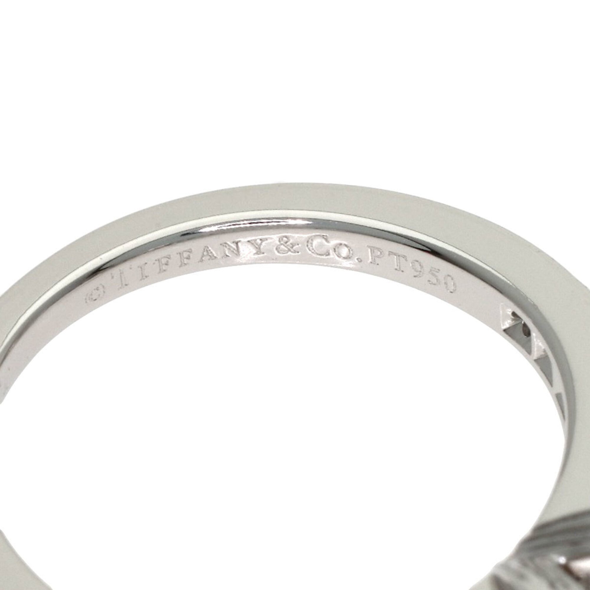 Tiffany Platinum 950 Band Ring (Pre-Owned)
