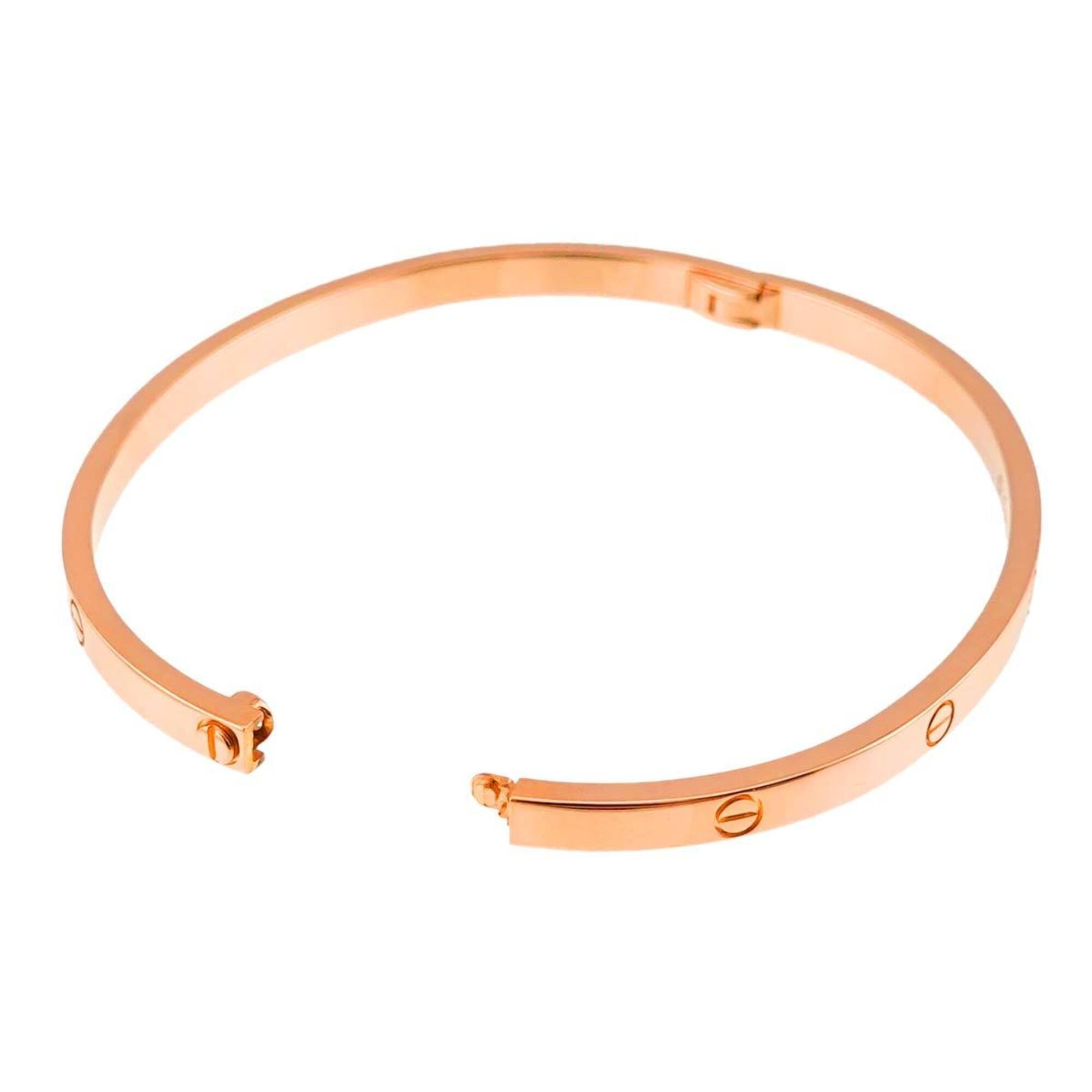 Cartier Love Pink Charm Bracelet (Pre-Owned)