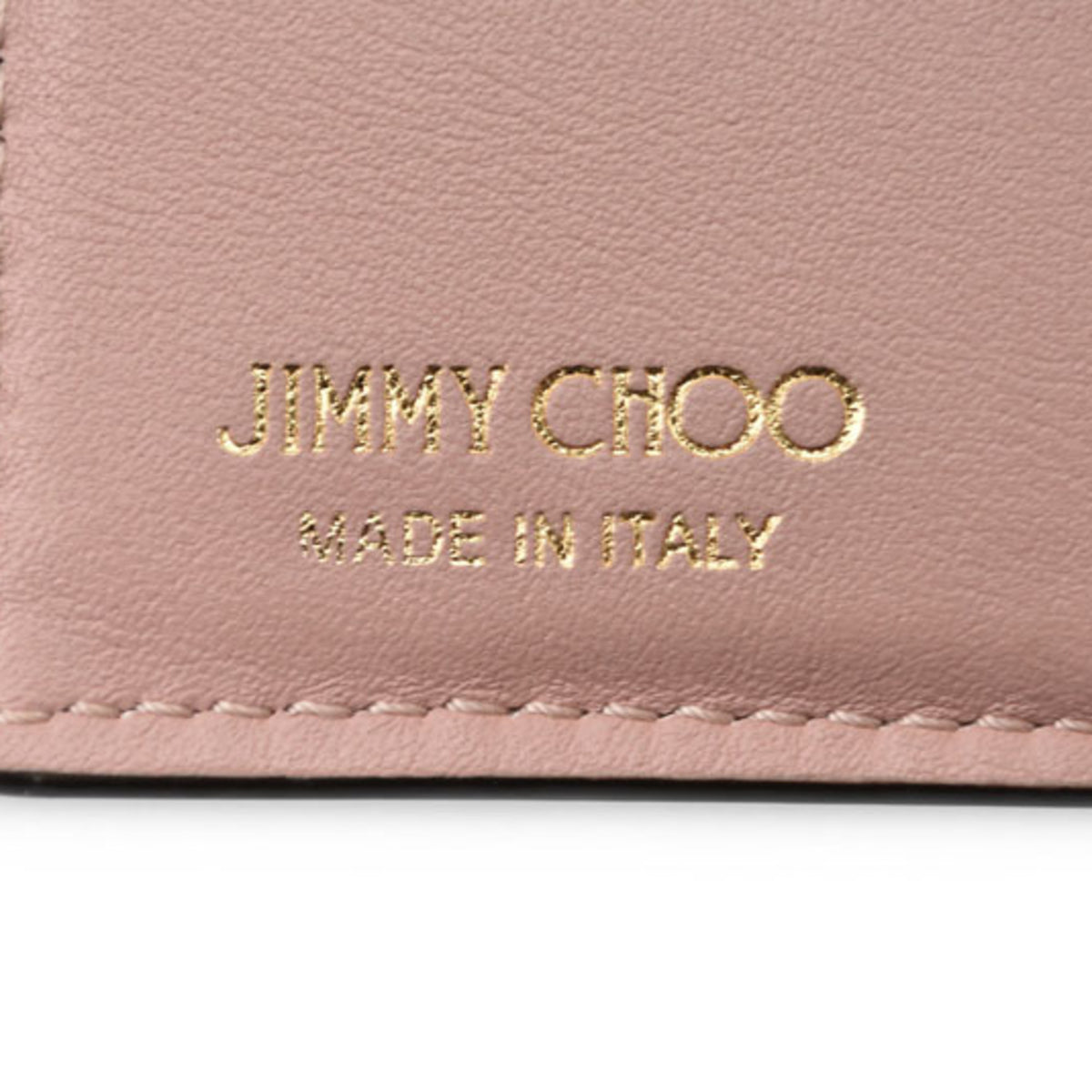 Jimmy Choo Pink Leather Wallet (Bi-Fold) (Pre-Owned)