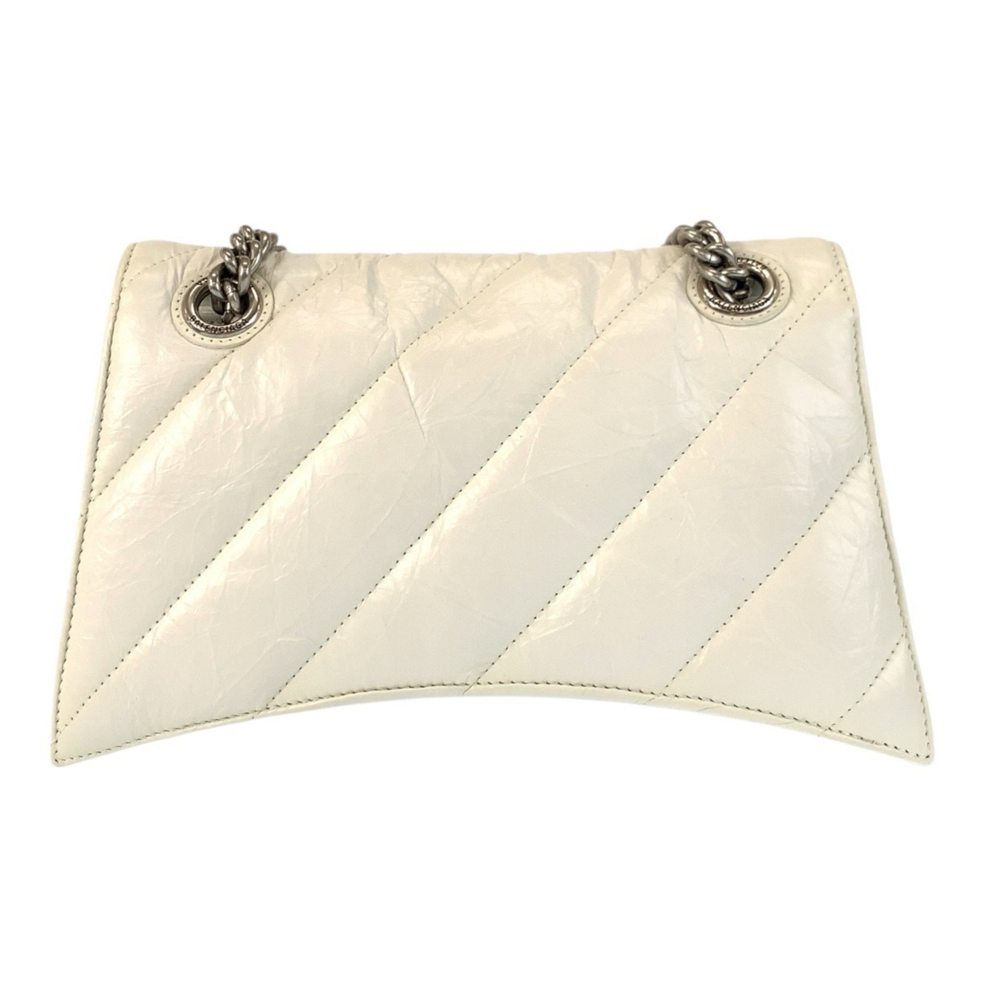 Balenciaga White Leather Shoulder Bag (Pre-Owned)