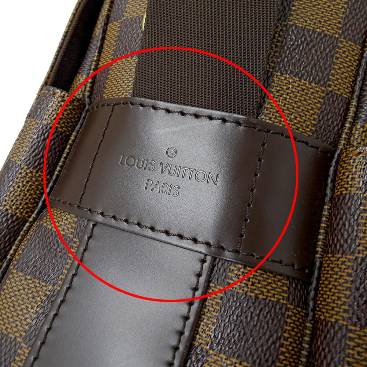Louis Vuitton Brown Damier Canvas Damier Canvas Handbag Shoulder Bag (Pre-Owned)