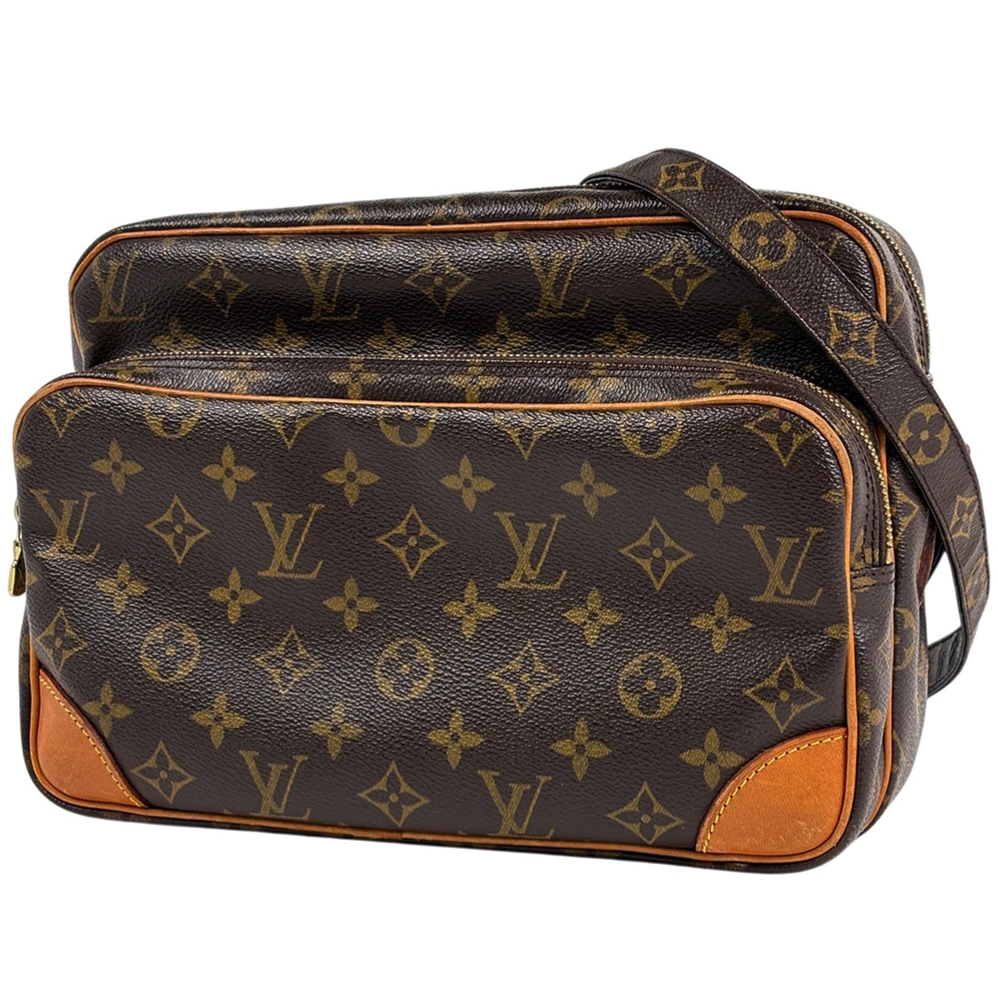 Louis Vuitton Brown Monogram Monogram Shoulder Bag (Pre-Owned)