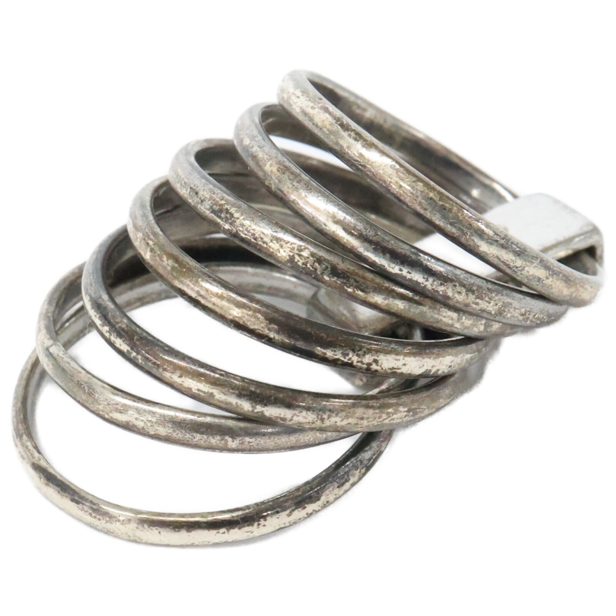 Dior Homme Silver Silver 925 Band Ring (Pre-Owned)