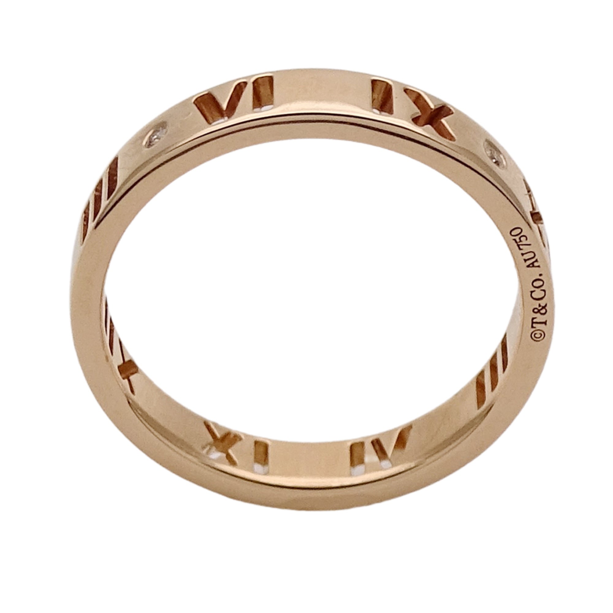Tiffany Pink Gold Pink Gold (18K) Band Ring (Pre-Owned)