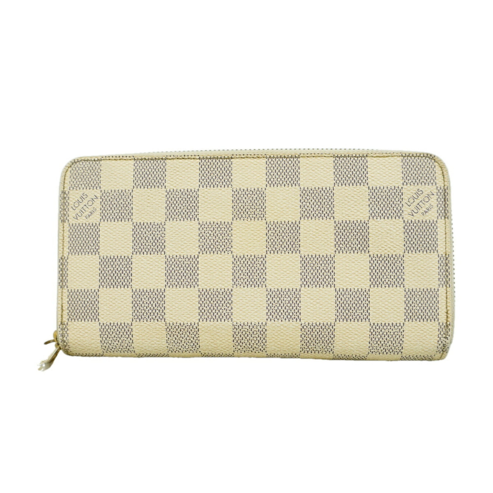 Louis Vuitton White Long Wallet (Bi-Fold) (Pre-Owned)