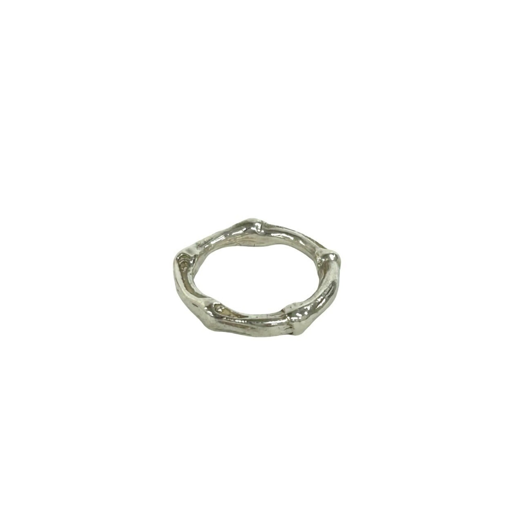 Tiffany Silver Silver 925 Band Ring (Pre-Owned)
