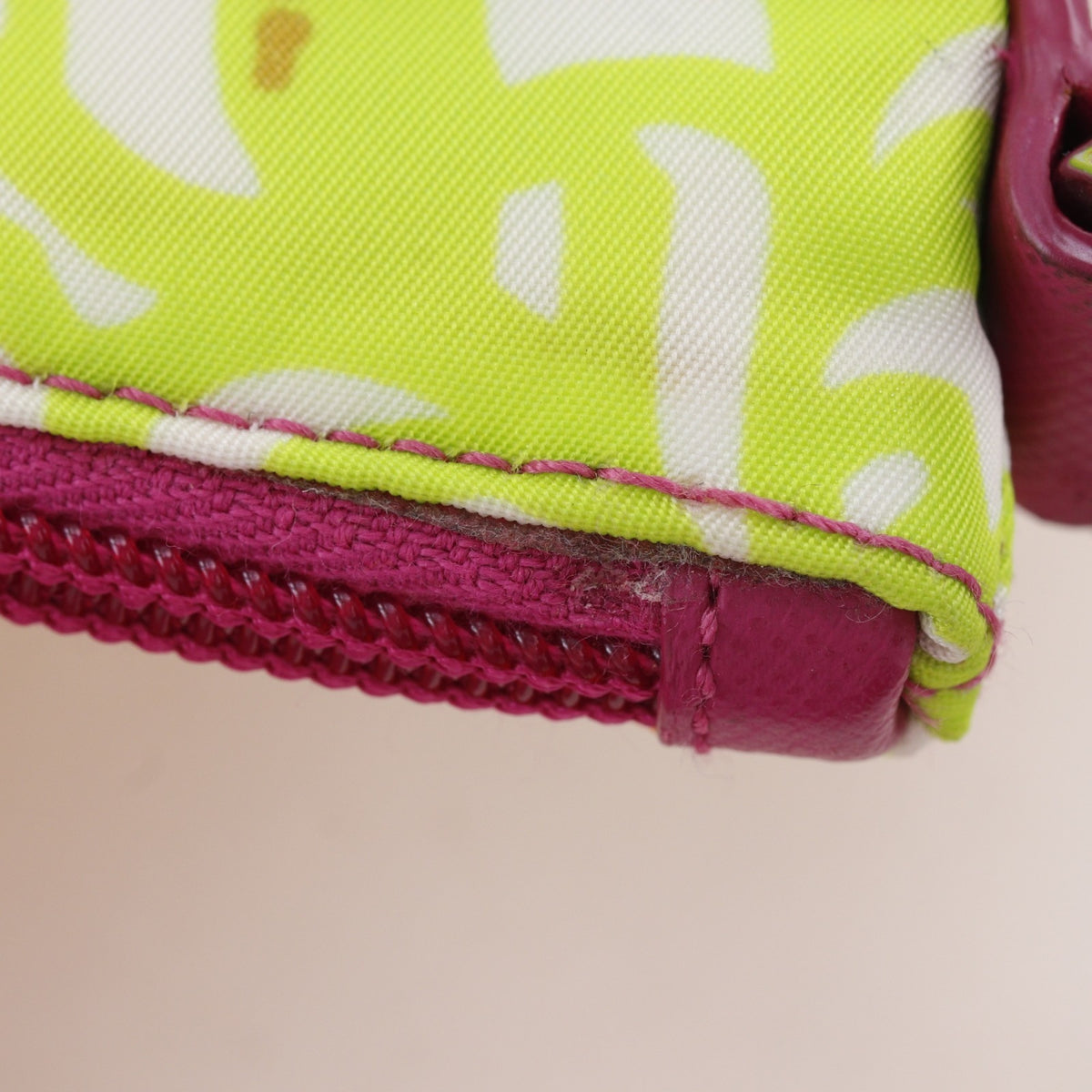 Prada Pink Nylon Tote Bag (Pre-Owned)