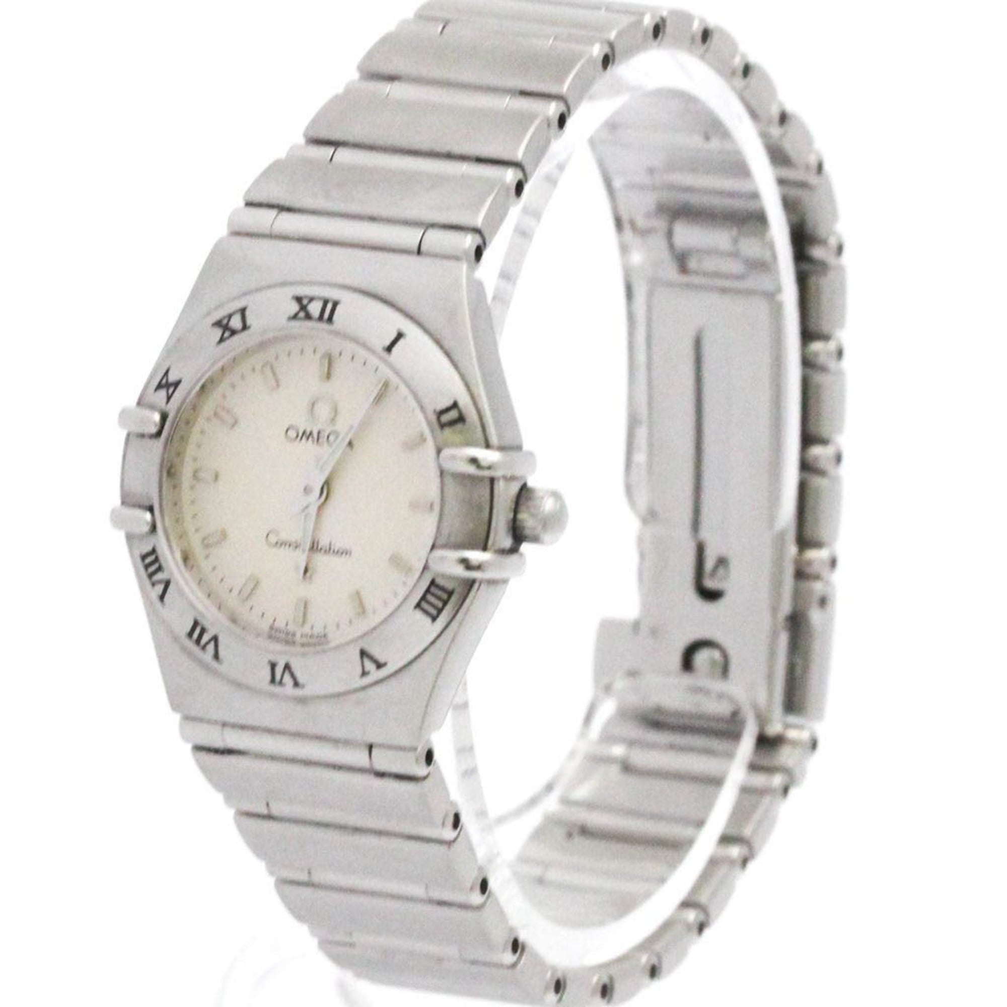 Omega Constellation Quartz Watch Stainless Steel Watch (Pre-Owned)