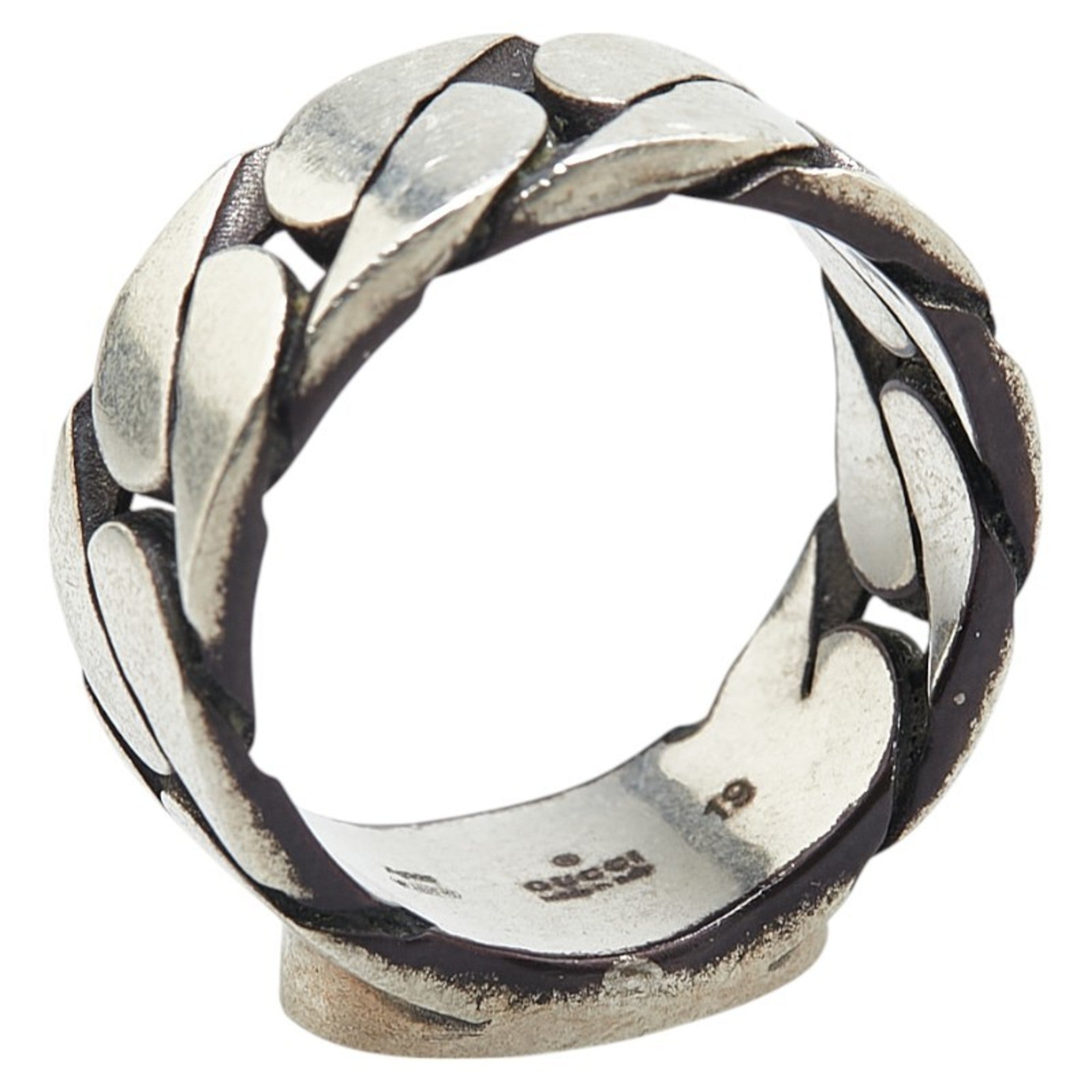 Gucci Silver Silver 925 Band Ring (Pre-Owned)