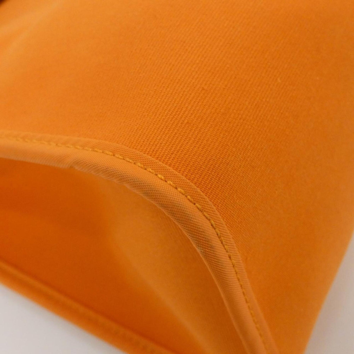 Hermes Feu Natural Toile Officier Handbag Pouch (Pre-Owned)