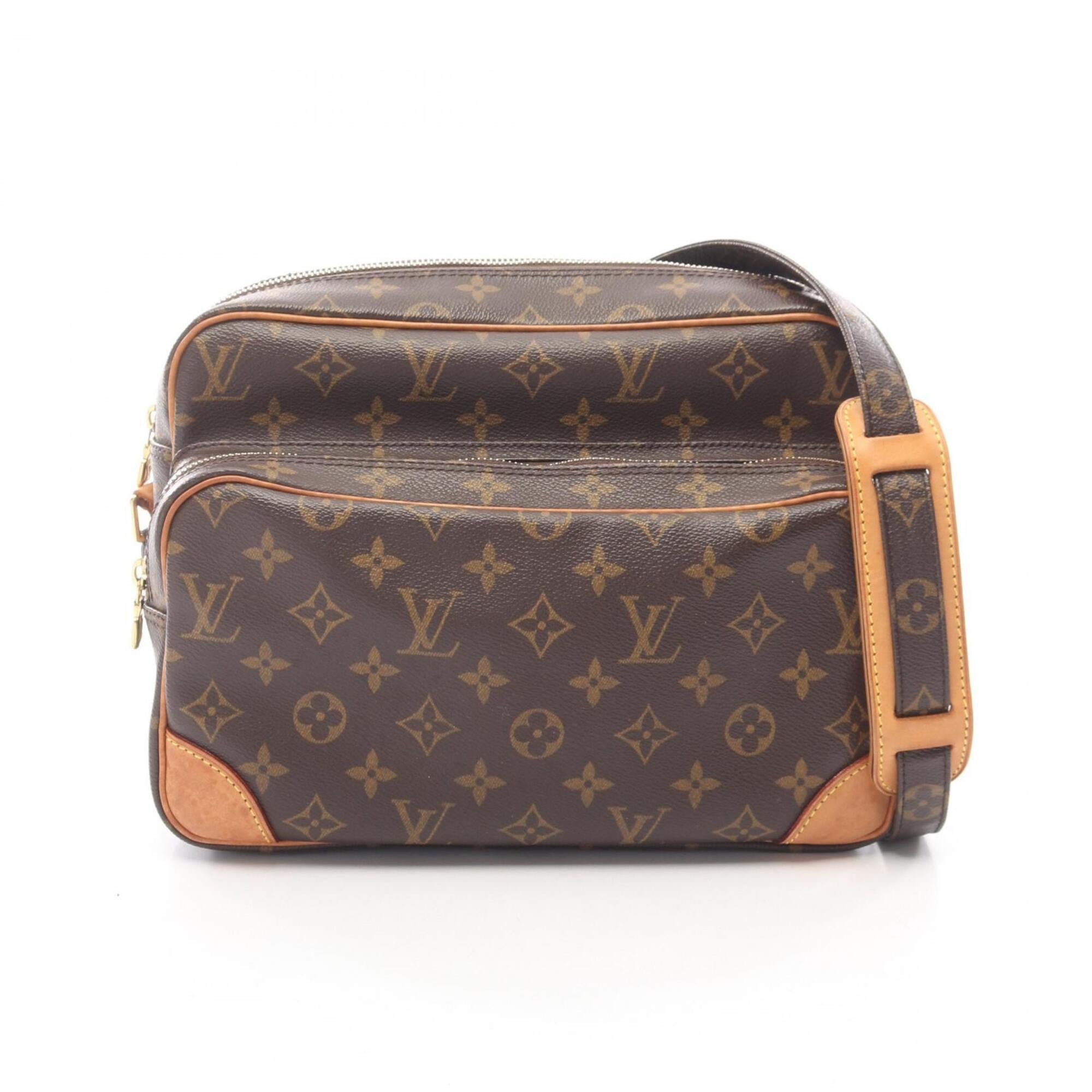 Louis Vuitton Brown Monogram Pvc Leather Handbag Shoulder Bag (Pre-Owned)