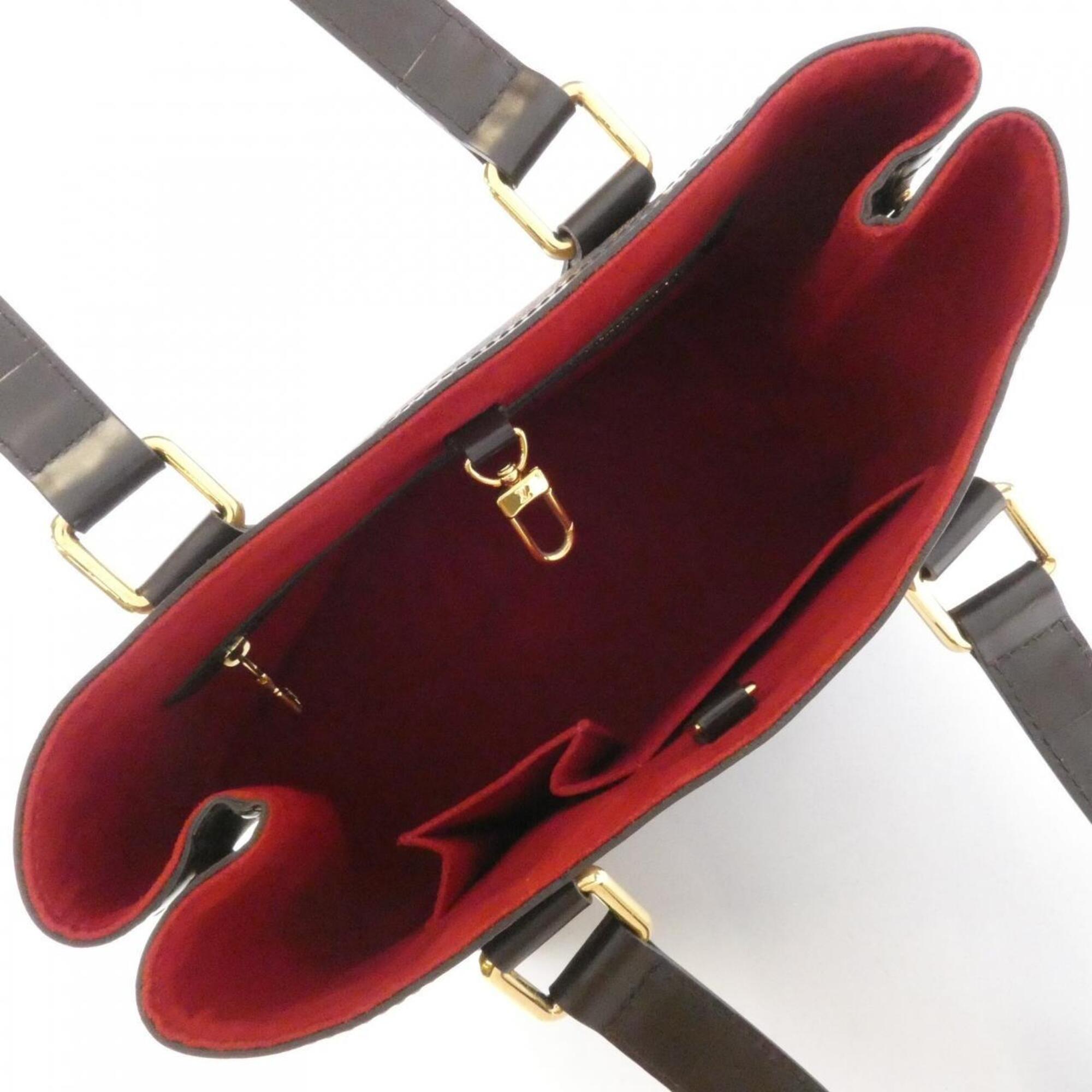 Louis Vuitton Ebene Coated Canvas Handbag (Pre-Owned)