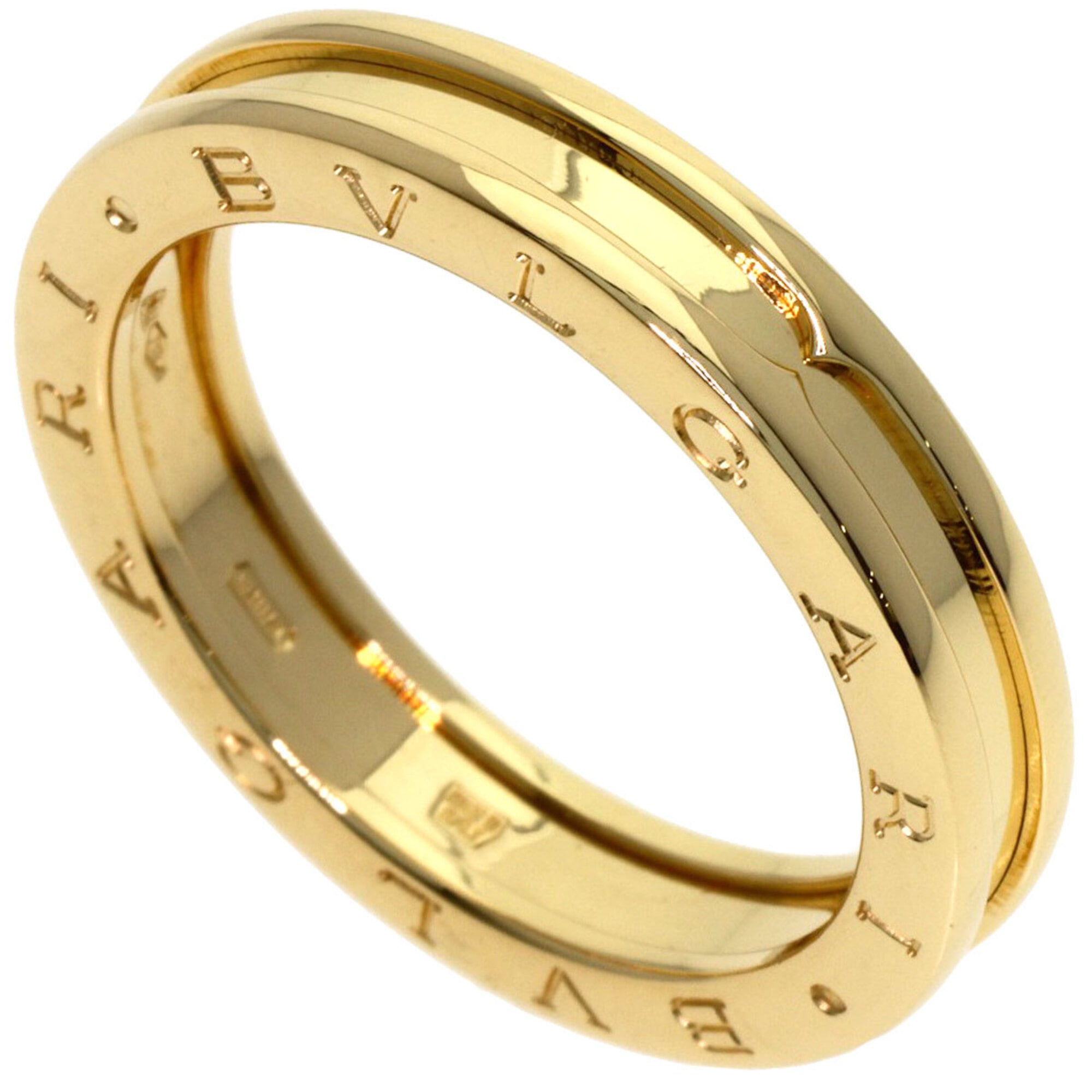 Bvlgari Yellow Gold Yellow Gold (18K) Band Ring (Pre-Owned)