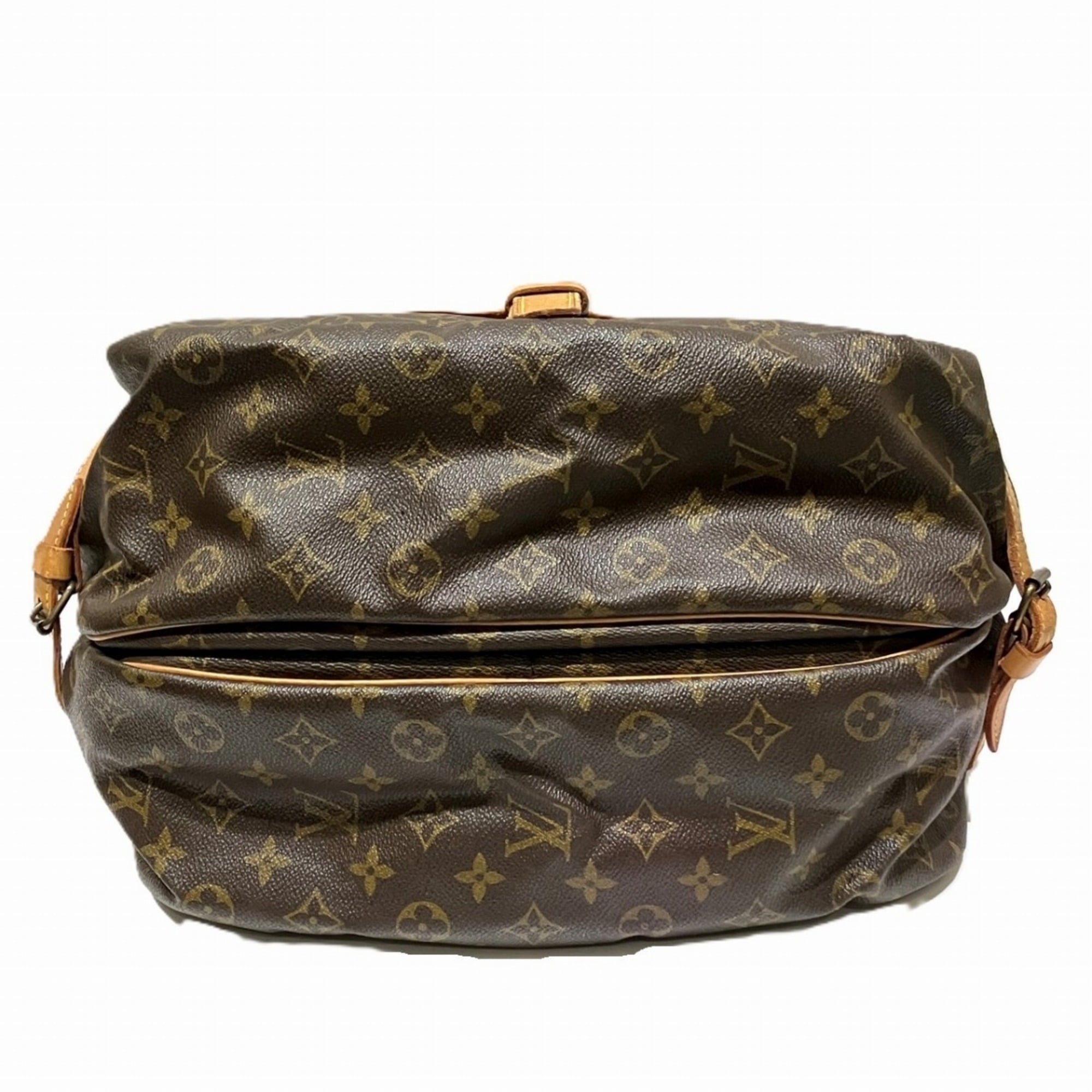 Louis Vuitton Brown Monogram Shoulder Bag (Pre-Owned)